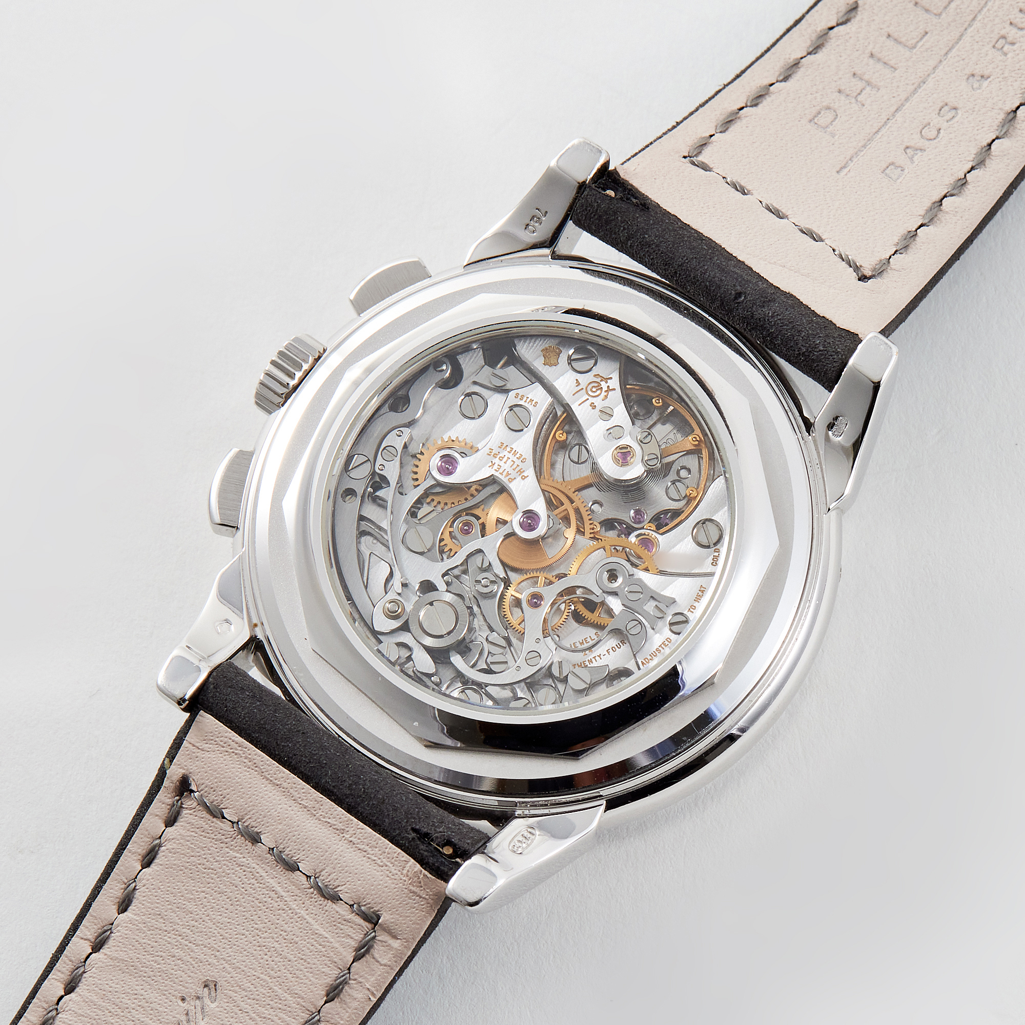 Perpetual Calendar Chronograph White Gold Silver Dial 40mm Product Image 7