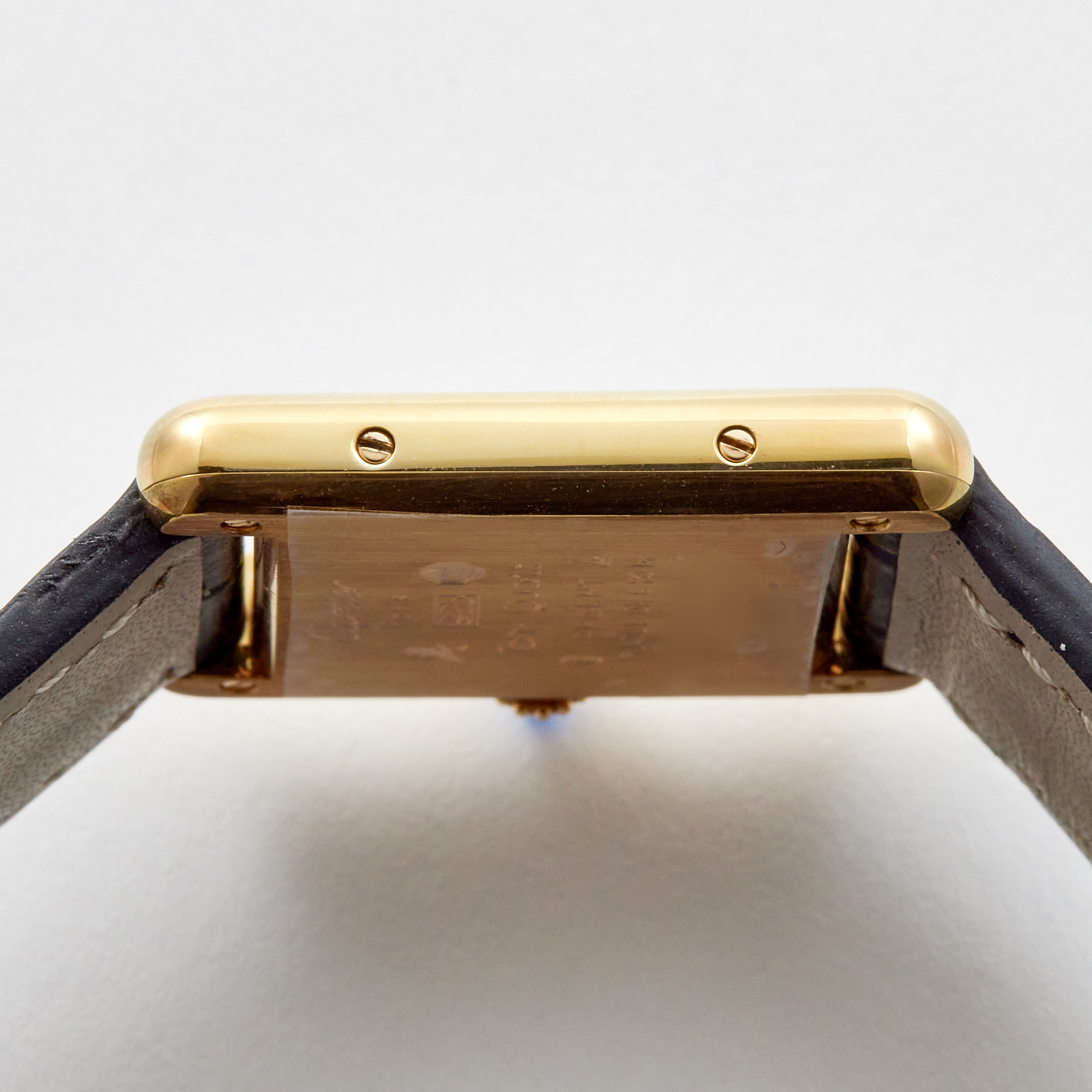 Vintage Tank Gold Plated White Dial 20mm Product Image 6