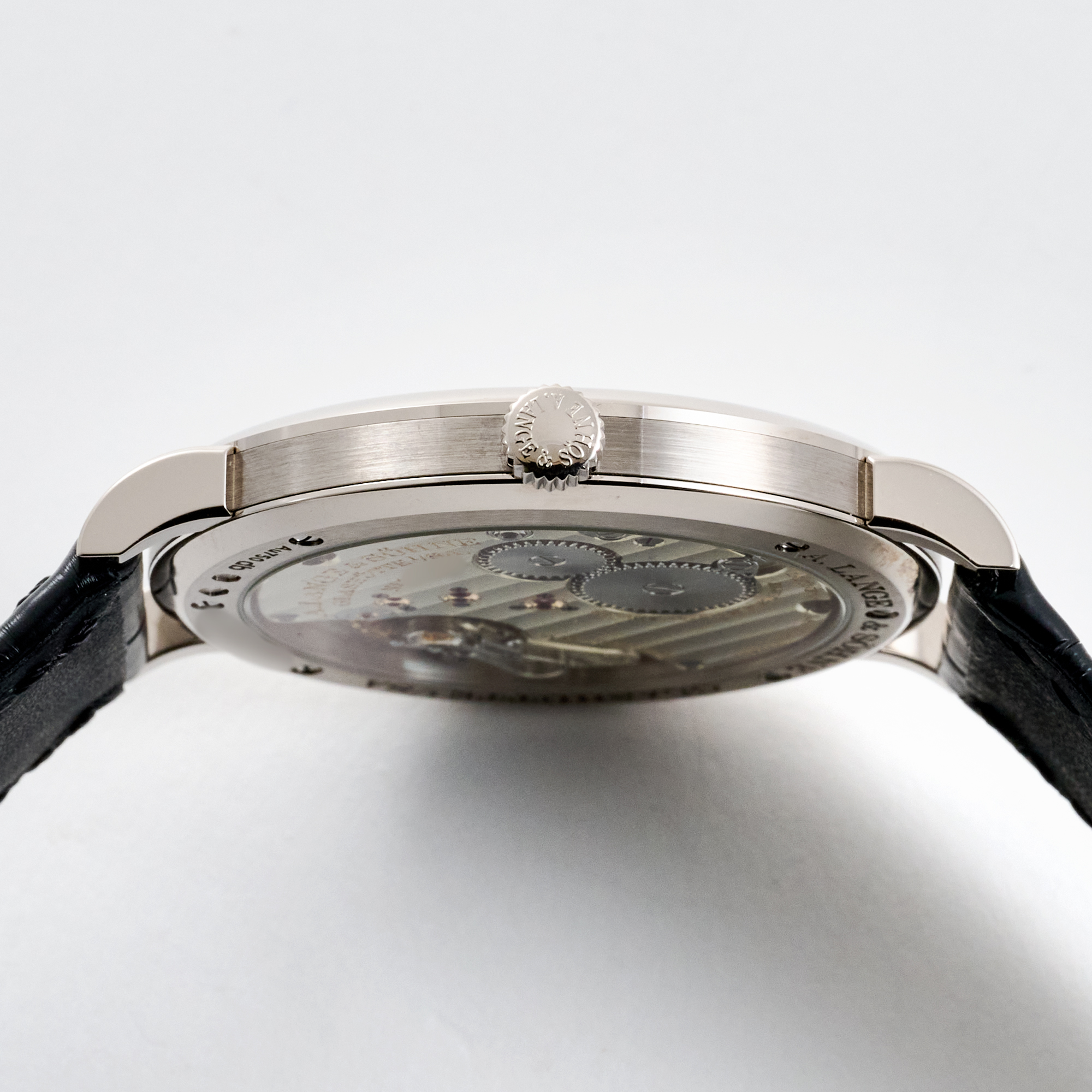 Saxonia Thin White Gold Silver Dial 37mm Product Image 4