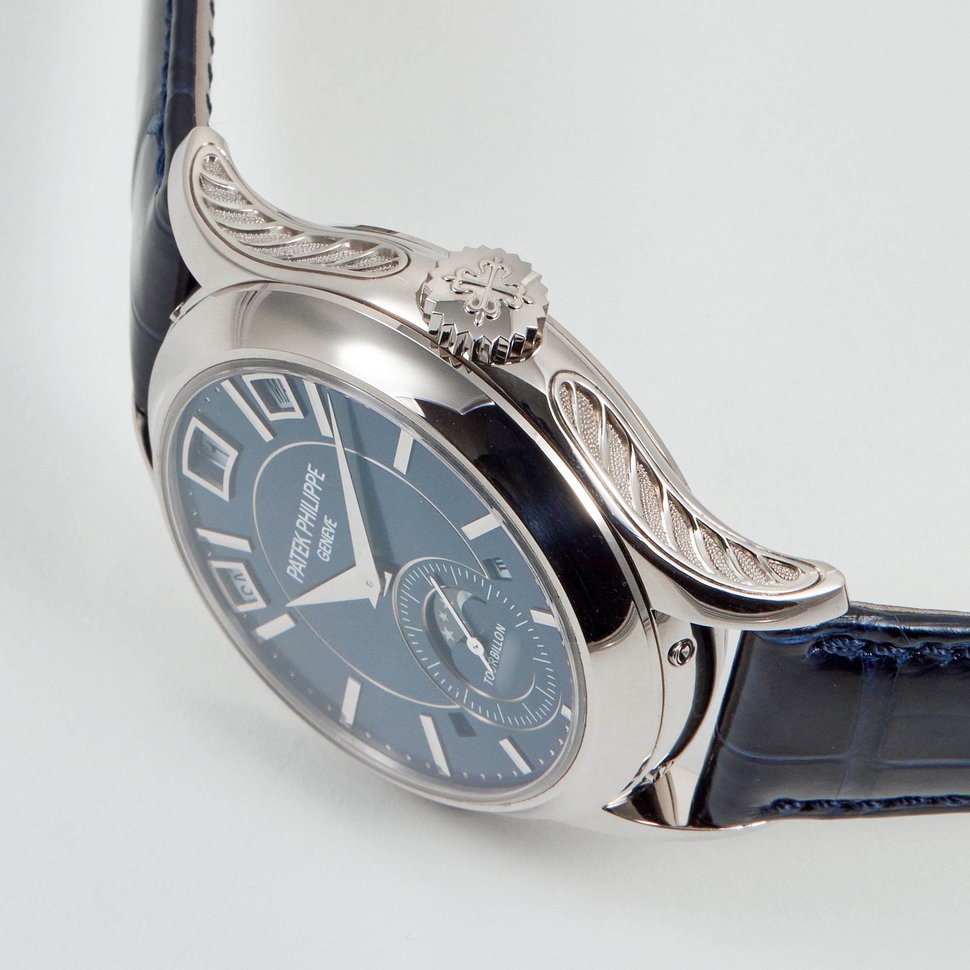 Grand Complications Tourbillon Minute Repeater Perpetual Calendar White Gold Blue Dial 41mm Product Image 2