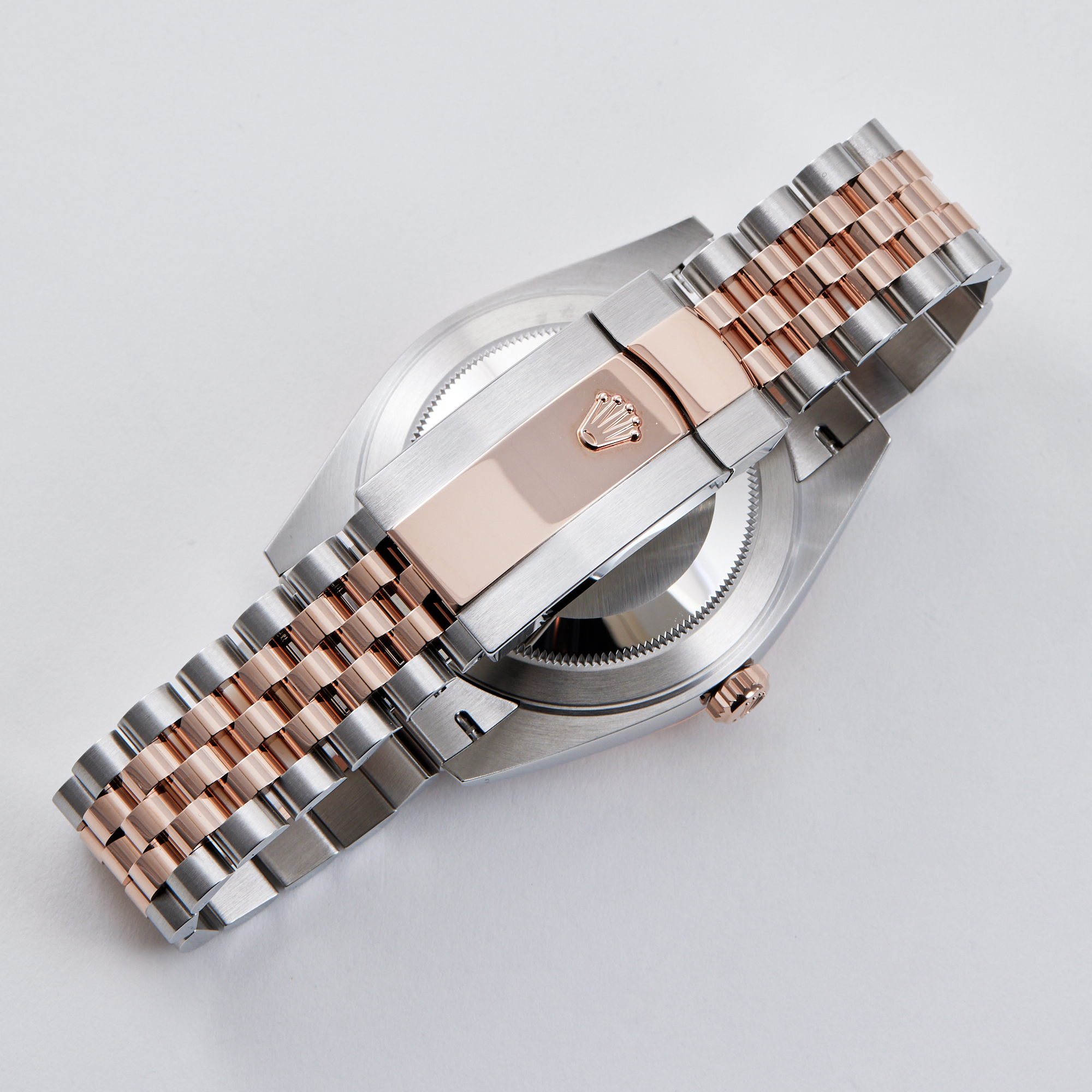 Datejust "Wimbledon" Rose Gold & Steel Jubilee Grey Dial 41mm Product Image 8