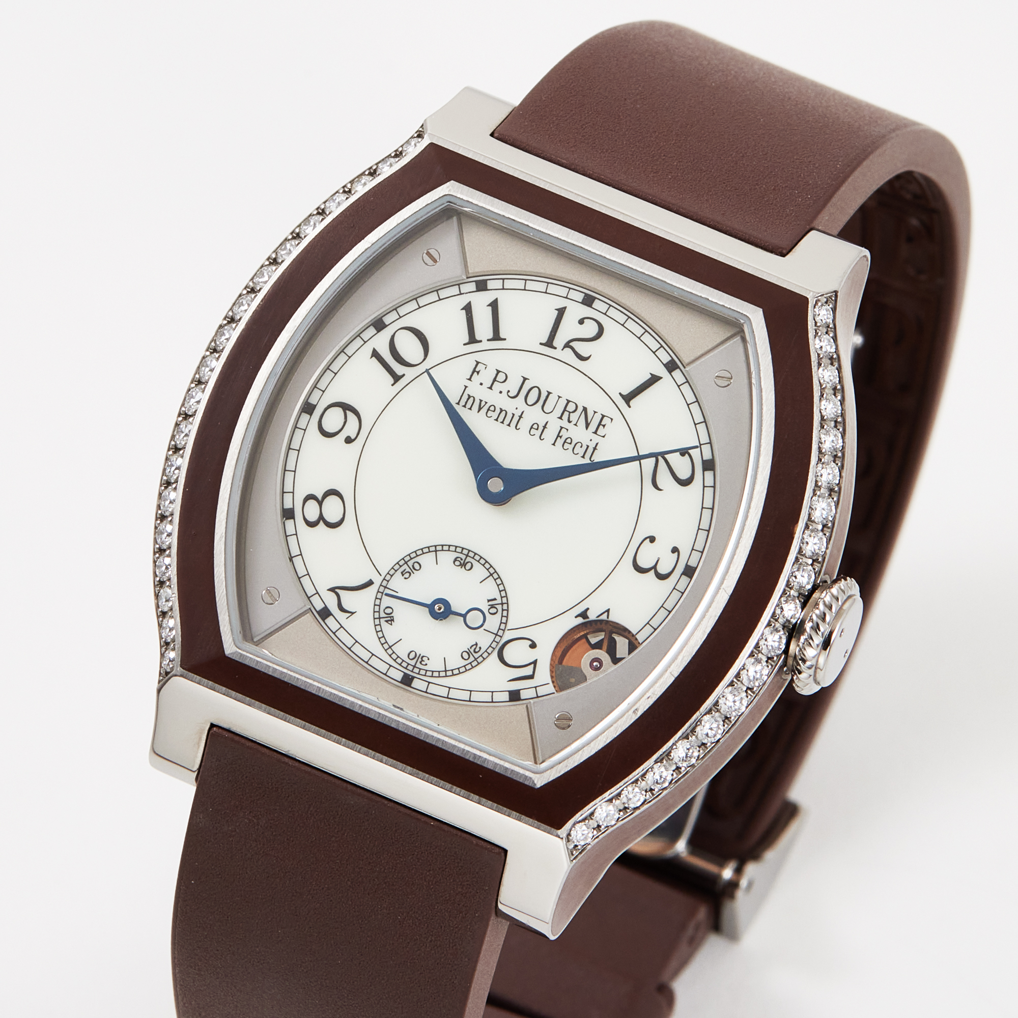 Elegante Titanium White Luminescent Dial 40mm Product Image 1