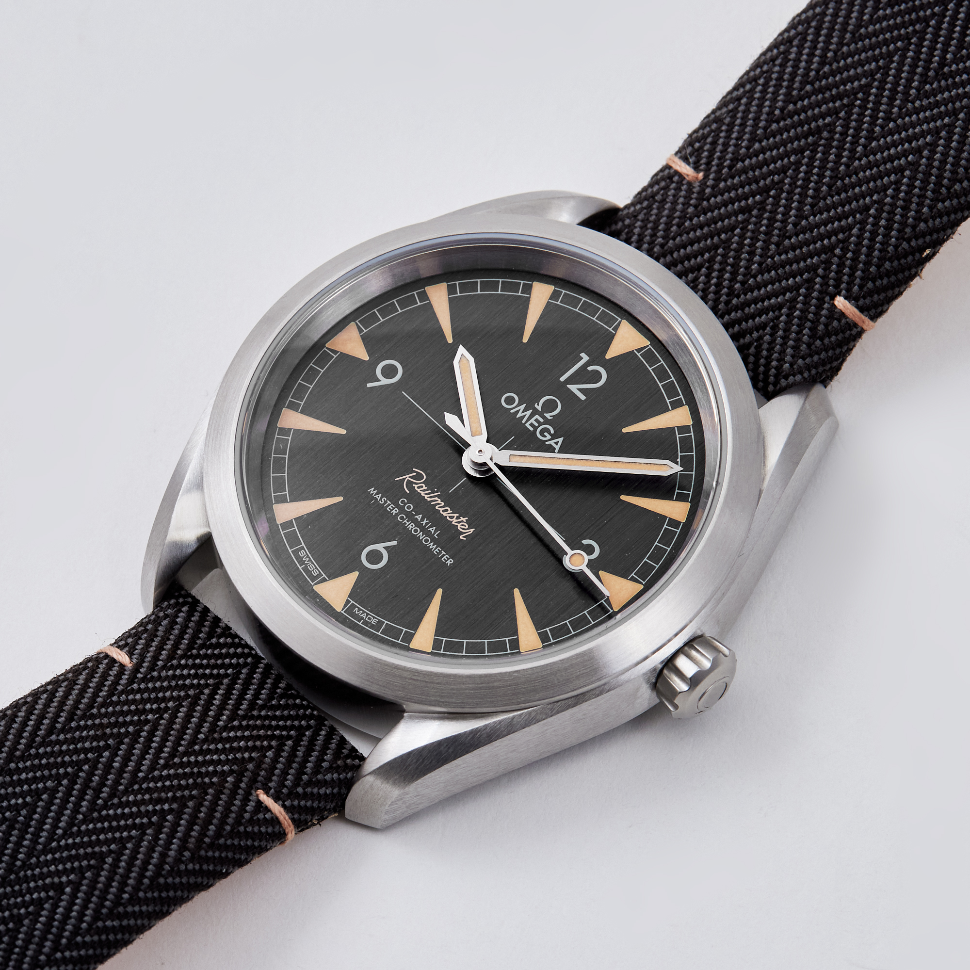 Railmaster Steel Grey Dial 40mm Product Image 1