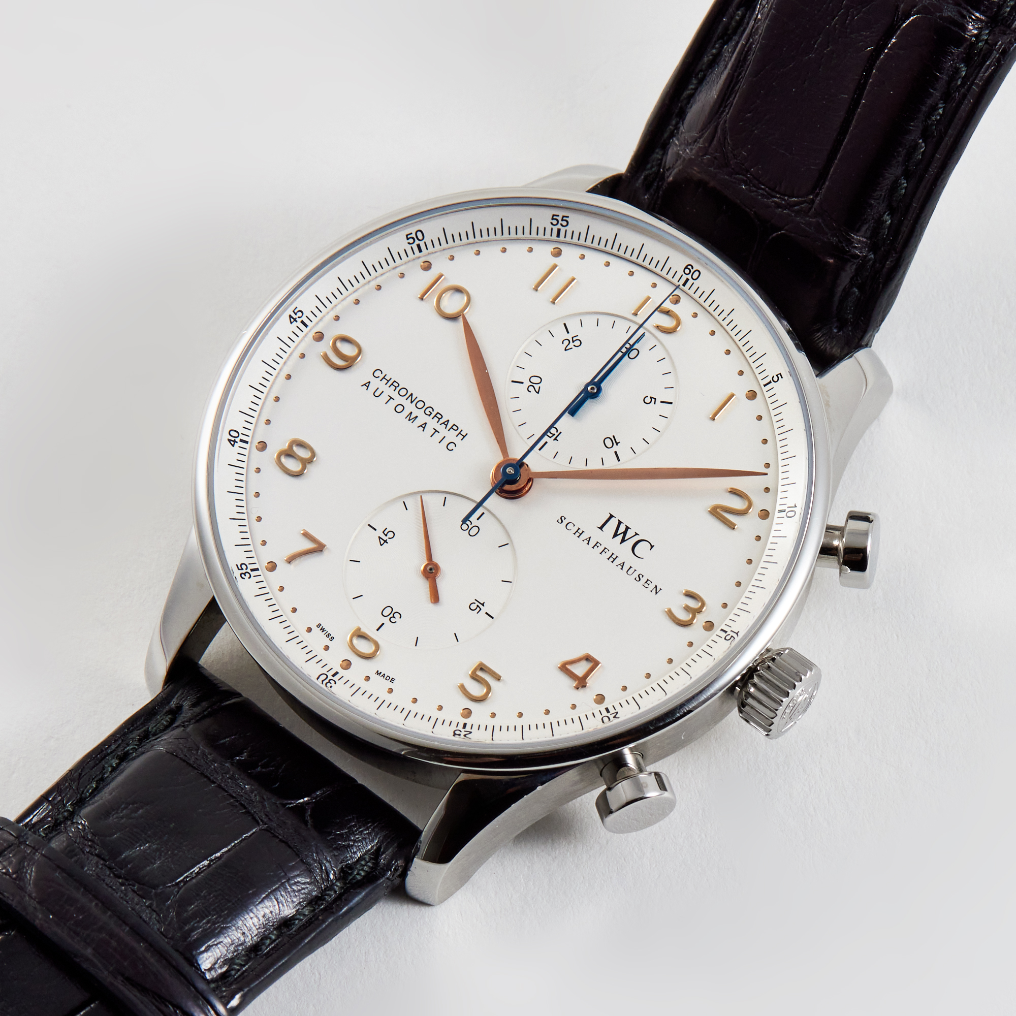 Portugieser Chronograph Steel Silver Dial 41mm Product Image 1