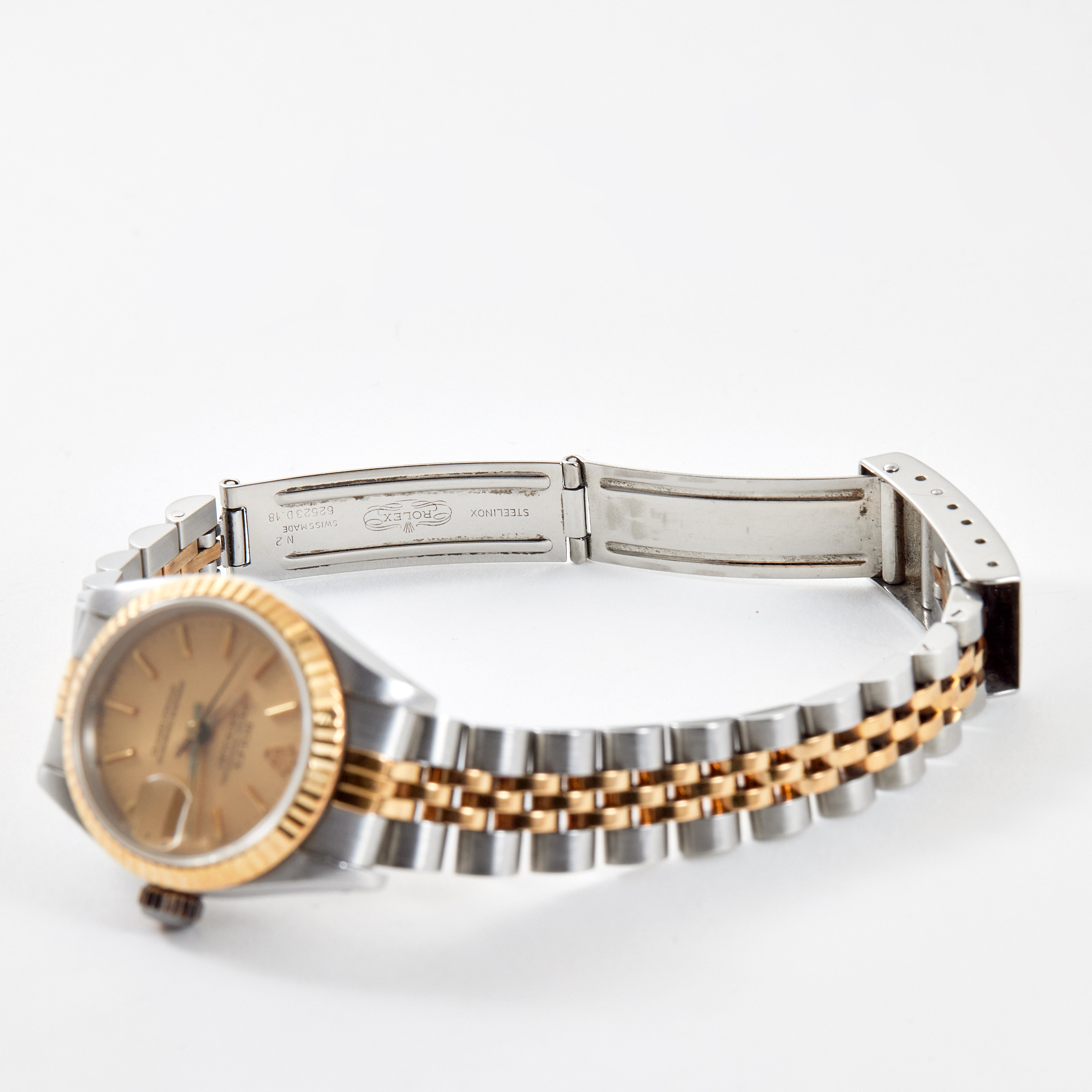 Vintage Lady-Datejust Yellow Gold & Steel Jubilee Champagne Dial 26mm Product Image 10