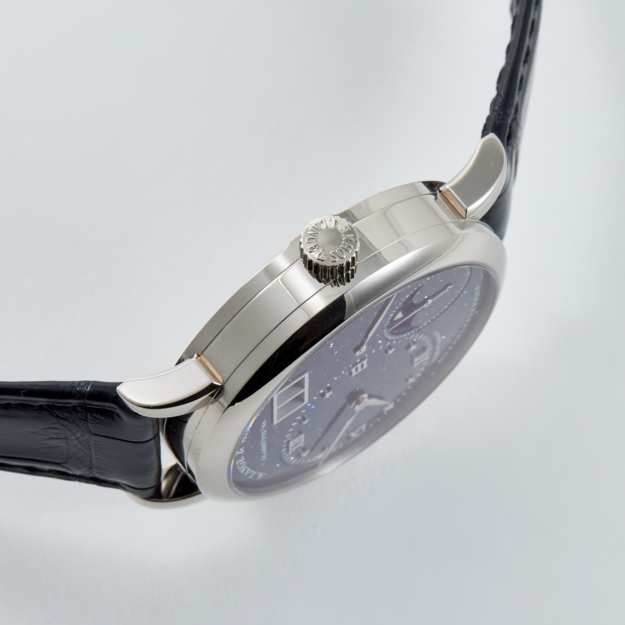 Lange 1 Moonphase White Gold Blue Dial 36mm Product Image 3