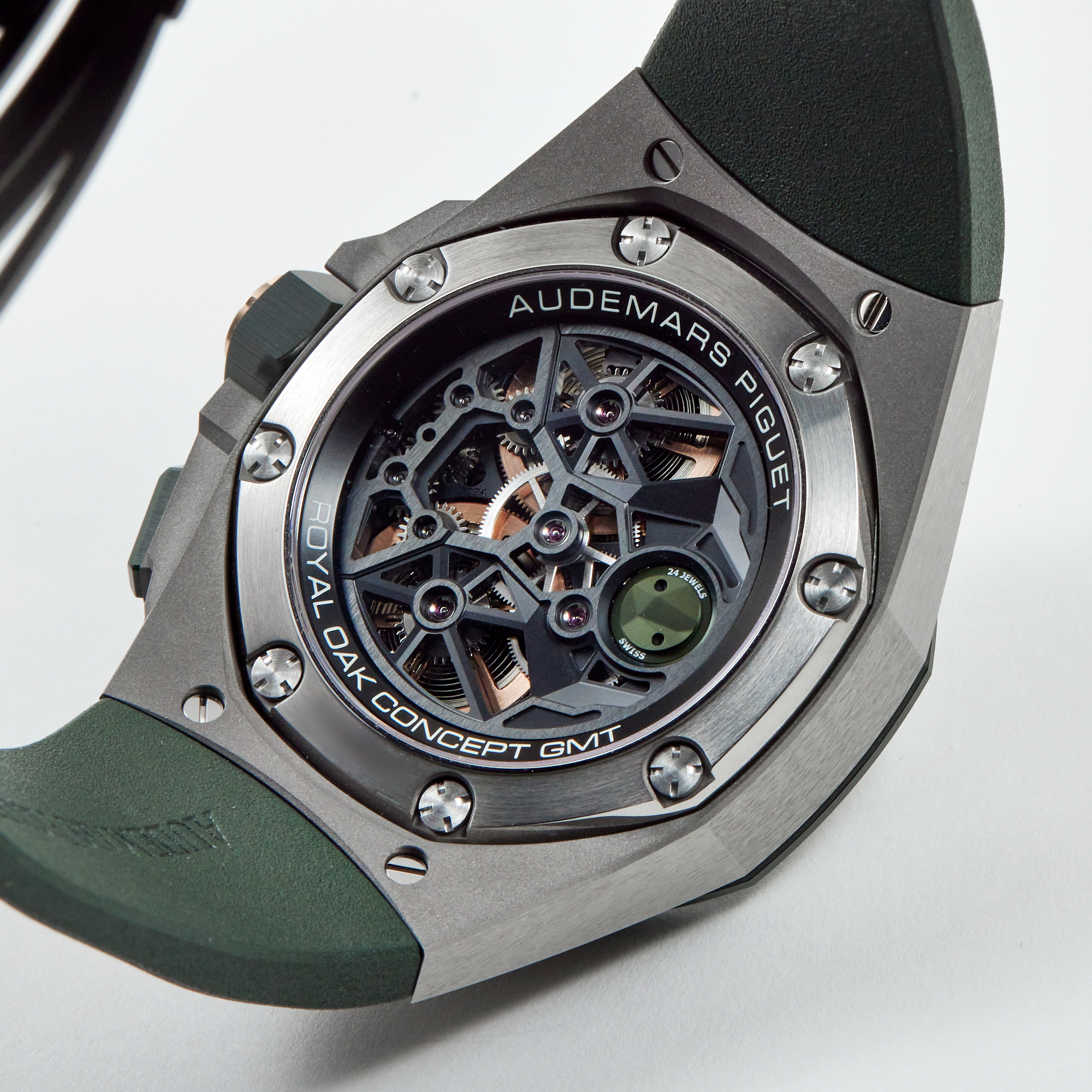 Royal Oak Concept GMT Tourbillon Titanium Ceramic Skeleton Dial 44mm Product Image 7