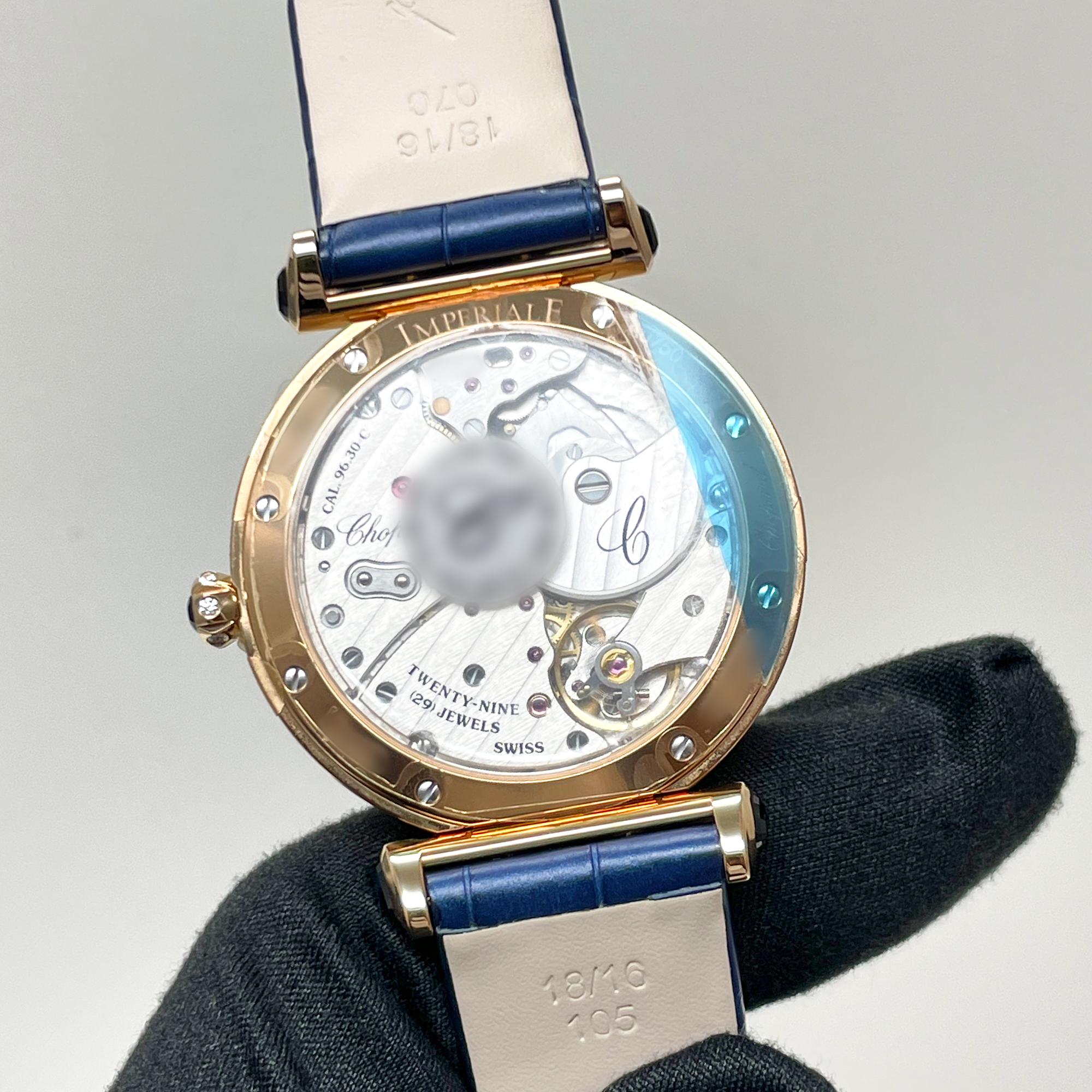 Imperiale Day & Night Rose Gold Diamond Blue Dial 36mm Product Image 8