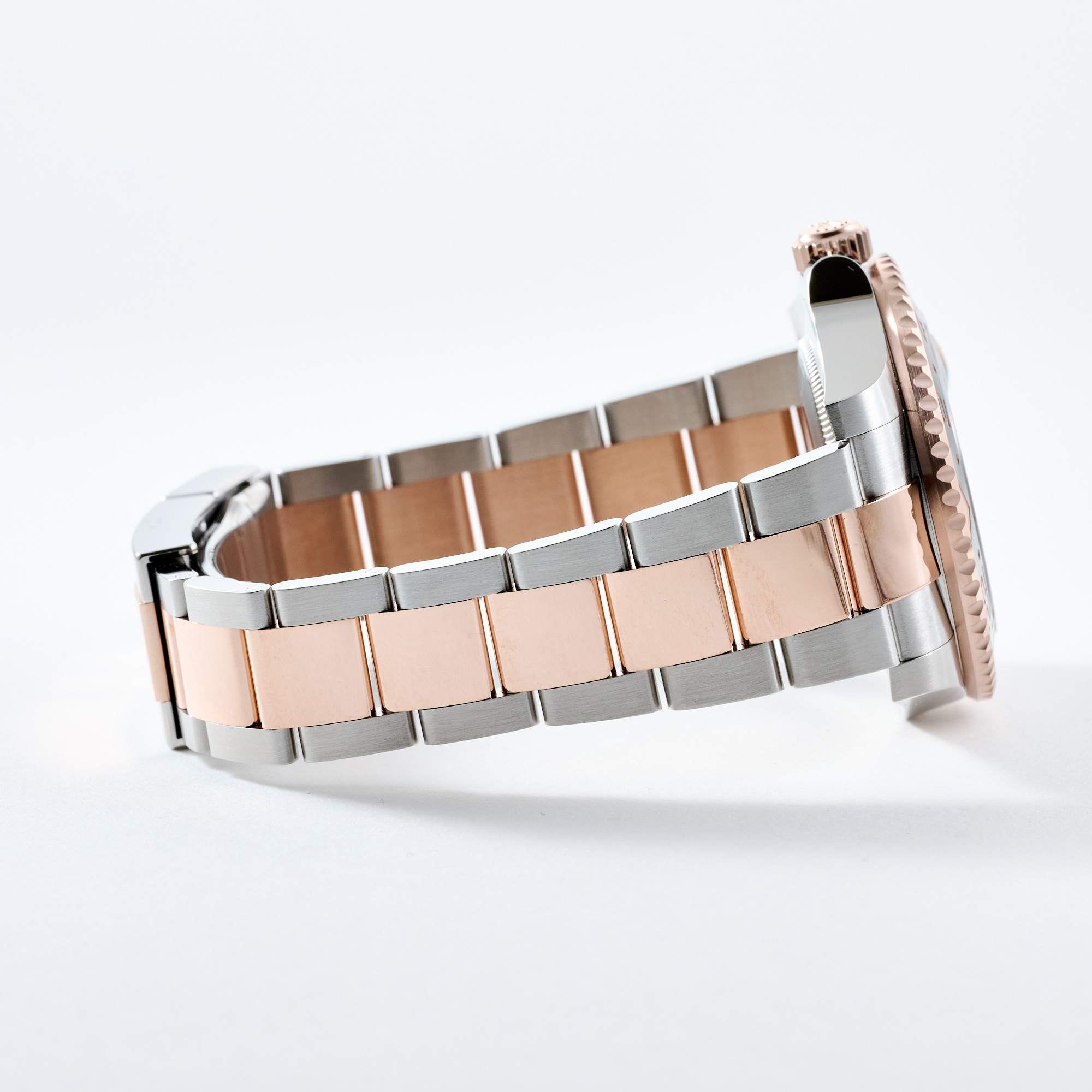 GMT-Master II "Rootbeer" Rose Gold & Steel Black Dial 40mm Product Image 11