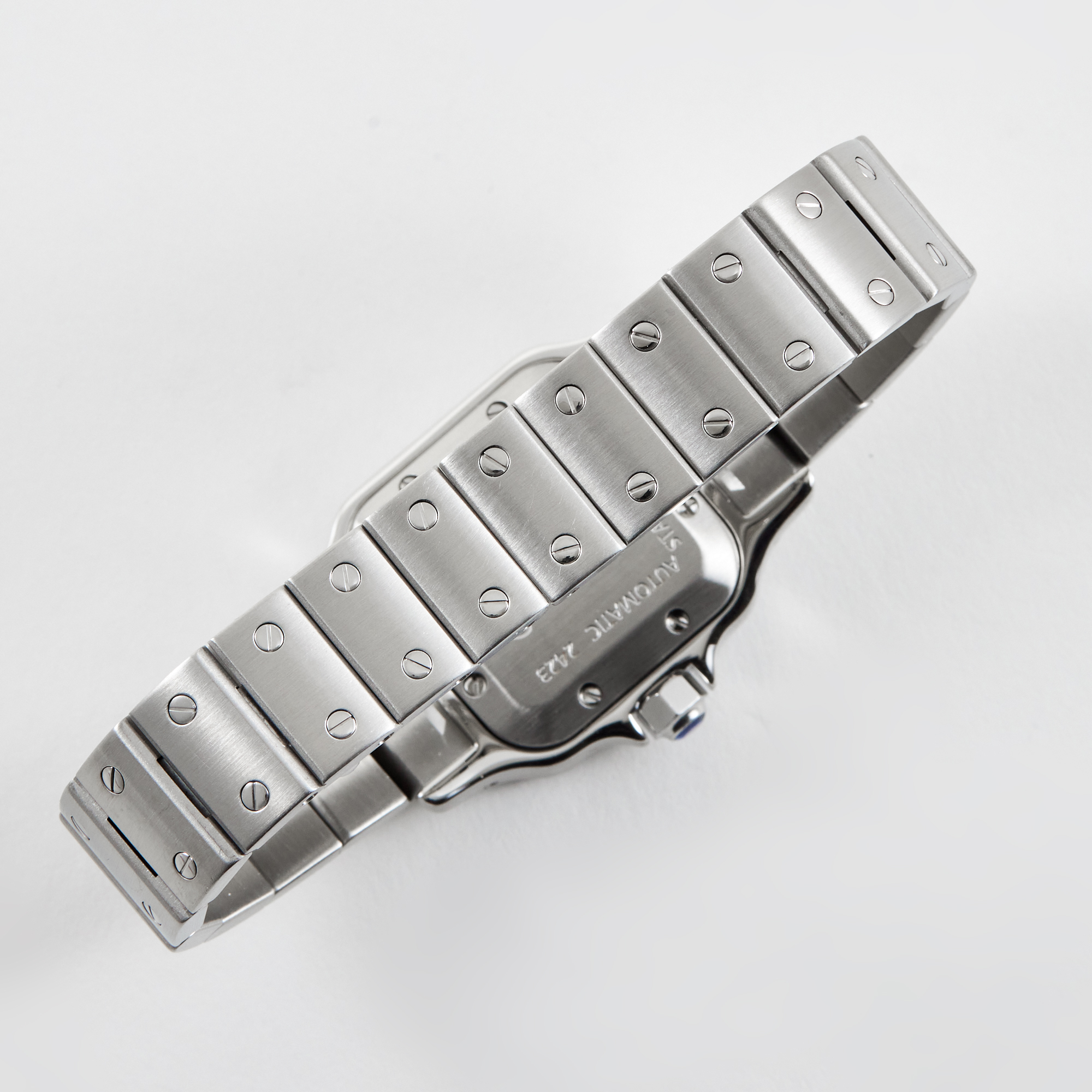 Santos Galbee Steel Silver Dial 24mm Product Image 9