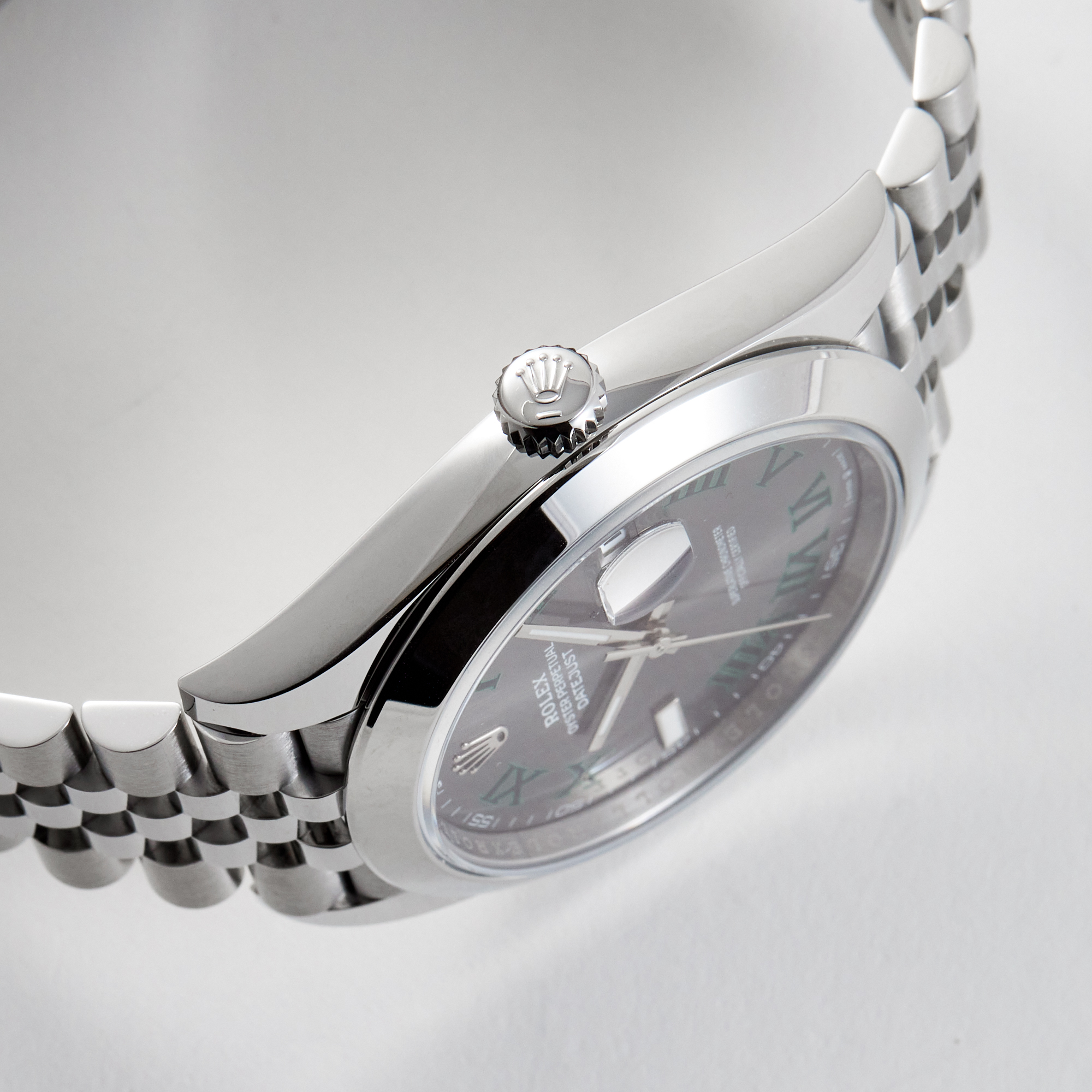 Datejust "Wimbledon" Steel Jubilee Grey Dial 41mm Product Image 4