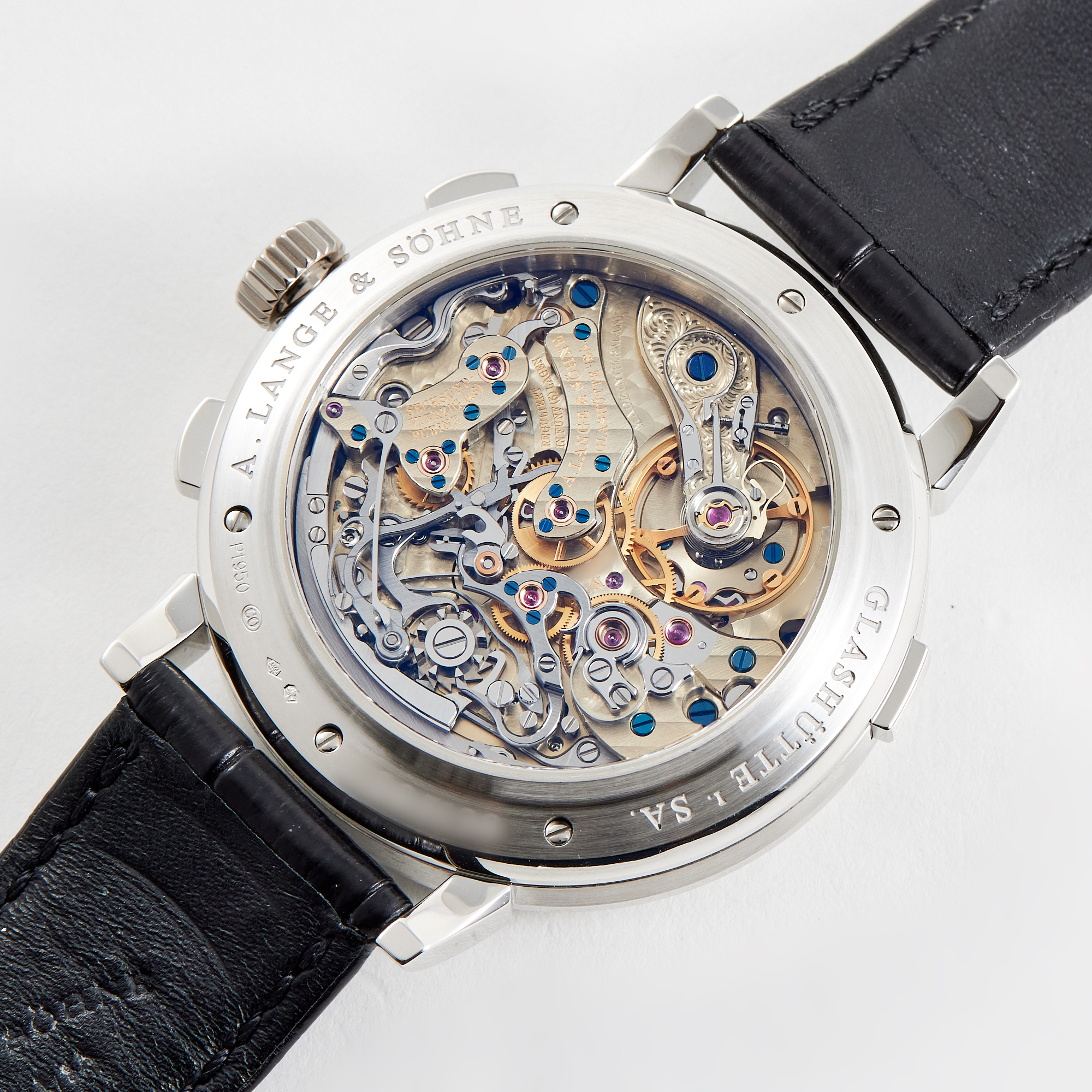 Saxonia Datograph Up/Down Platinum Black Dial 41mm Product Image 7