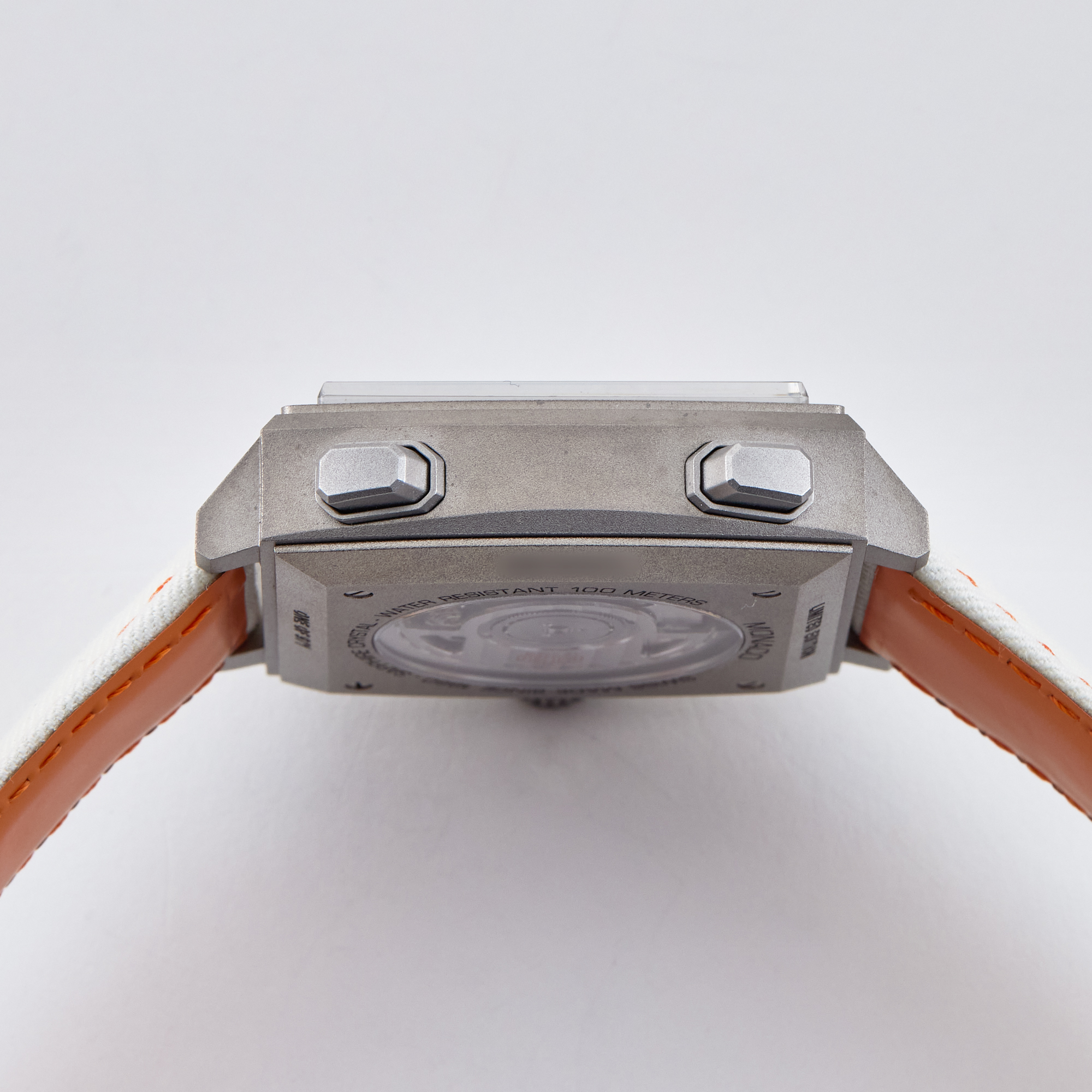 Monaco Chronograph x Gulf Titanium Silver Dial 39mm Product Image 5