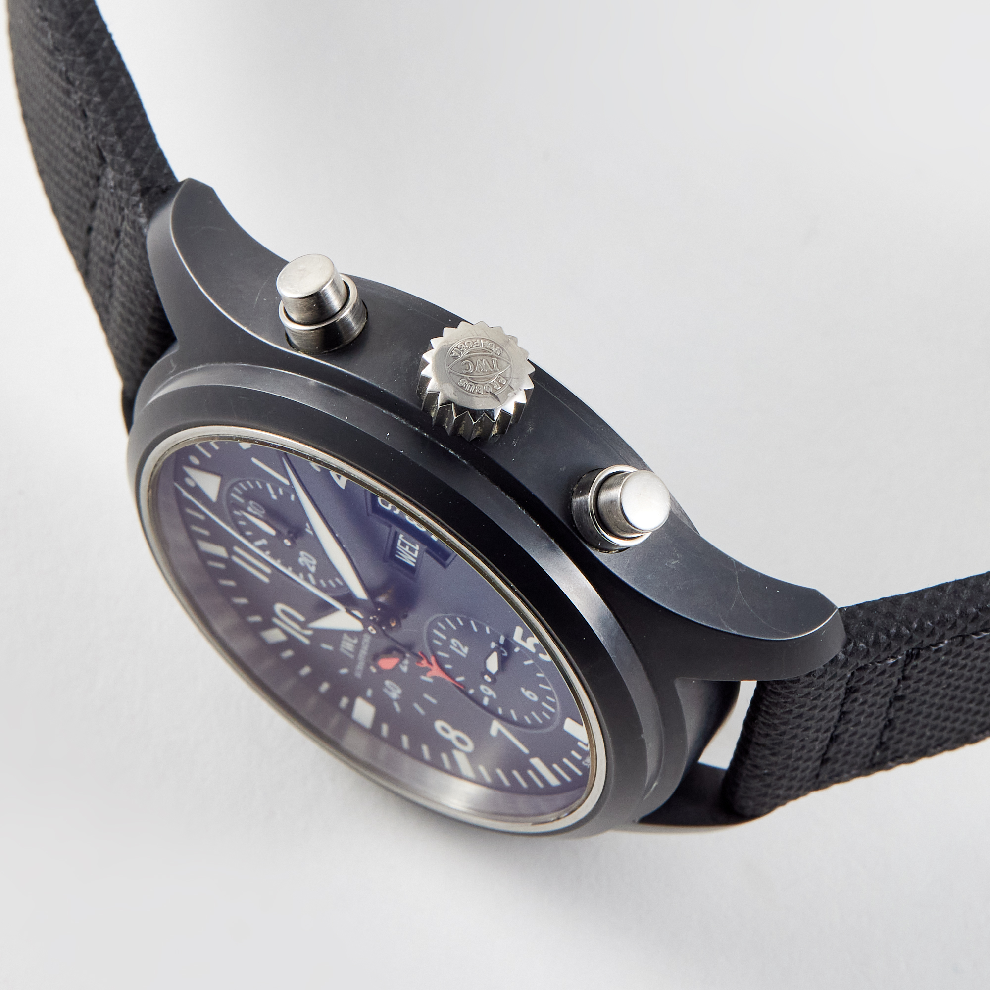 Pilot's Chronograph Top Gun Ceramic Black Dial 44mm Product Image 3