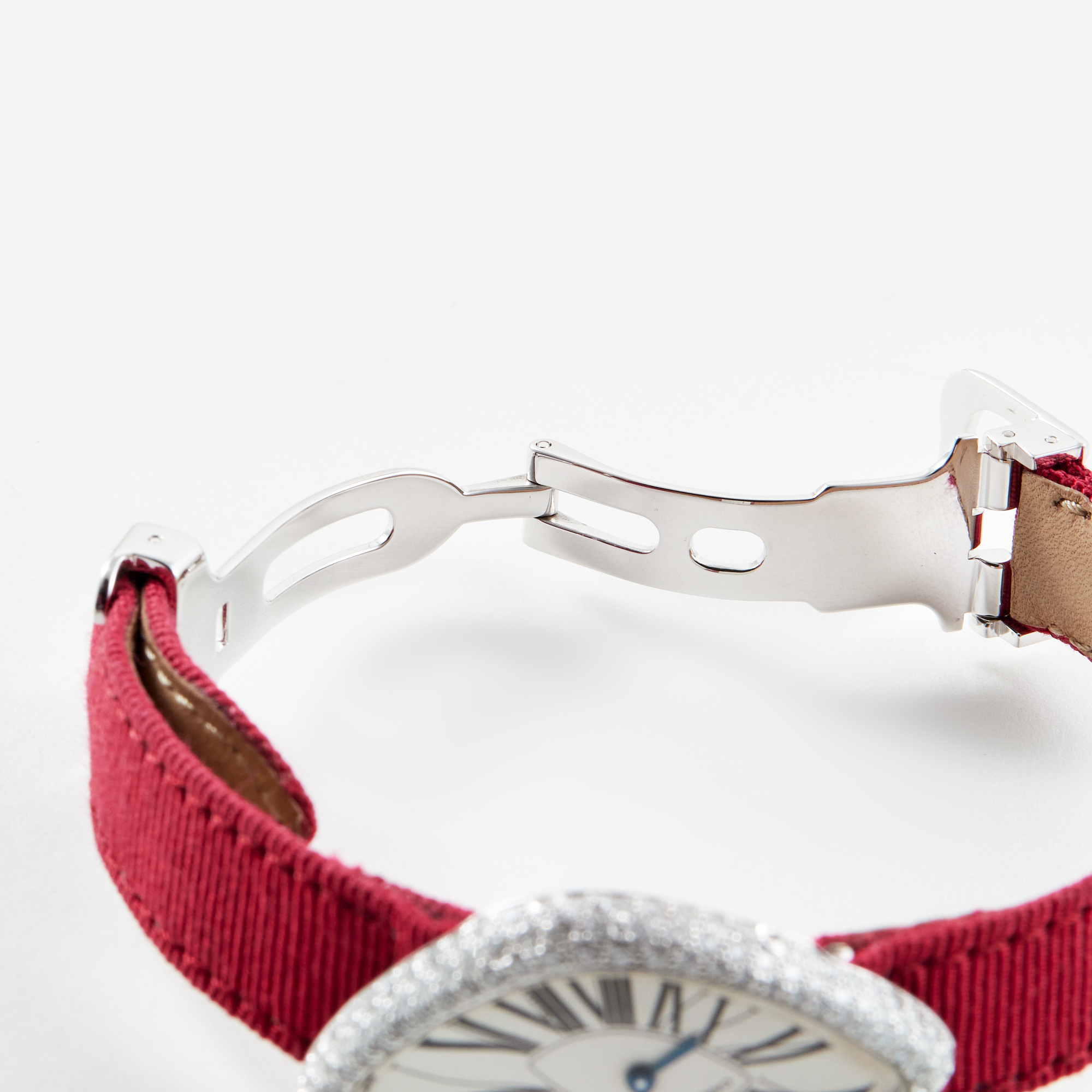 Crash de Cartier White Gold Diamond White Dial 25mm Product Image 9