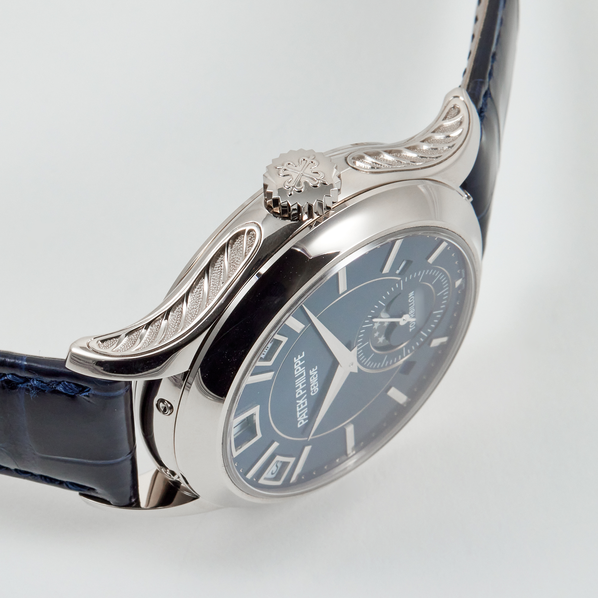 Grand Complications Tourbillon Minute Repeater Perpetual Calendar White Gold Blue Dial 41mm Product Image 3