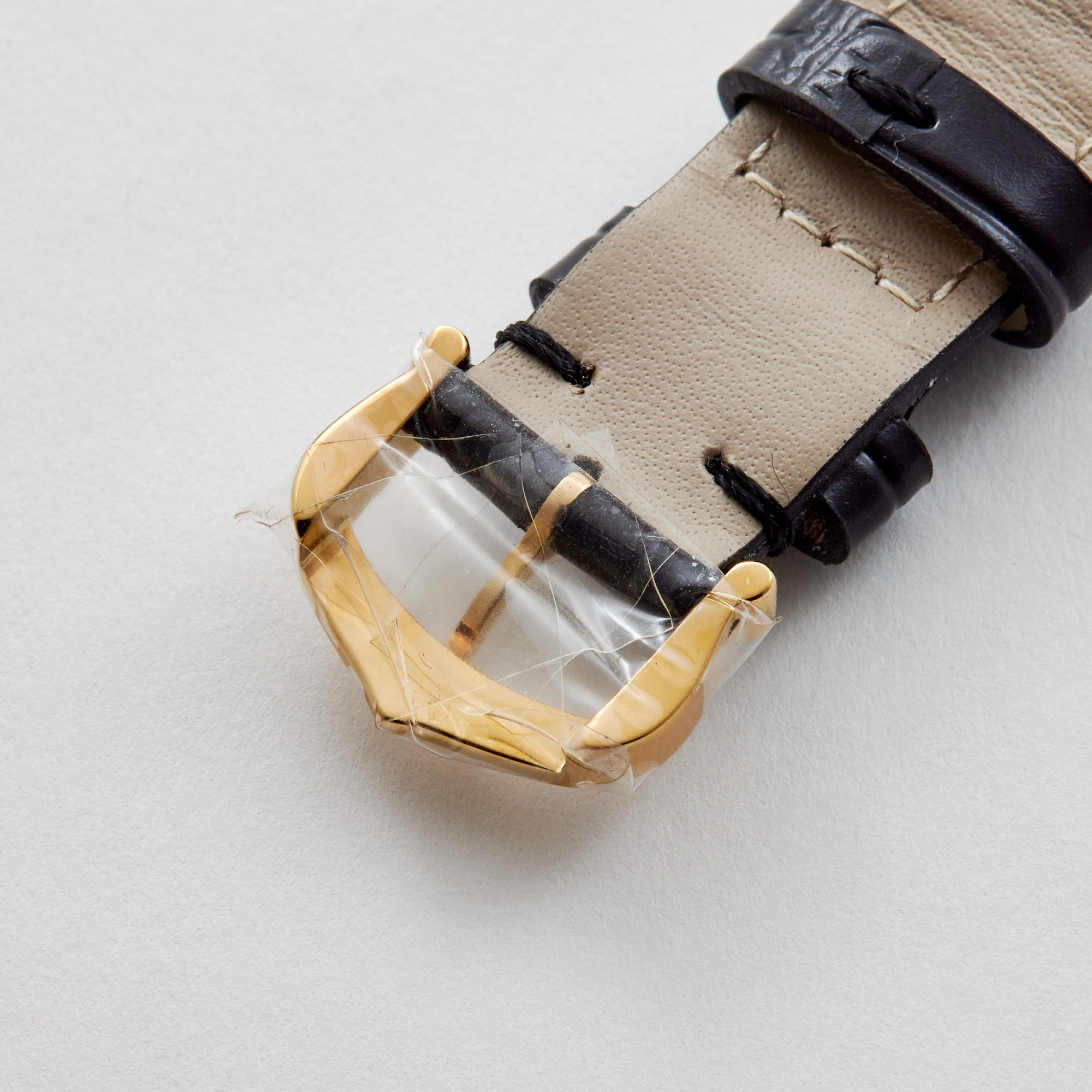 Vintage Tank Gold Plated White Dial 20mm Product Image 9