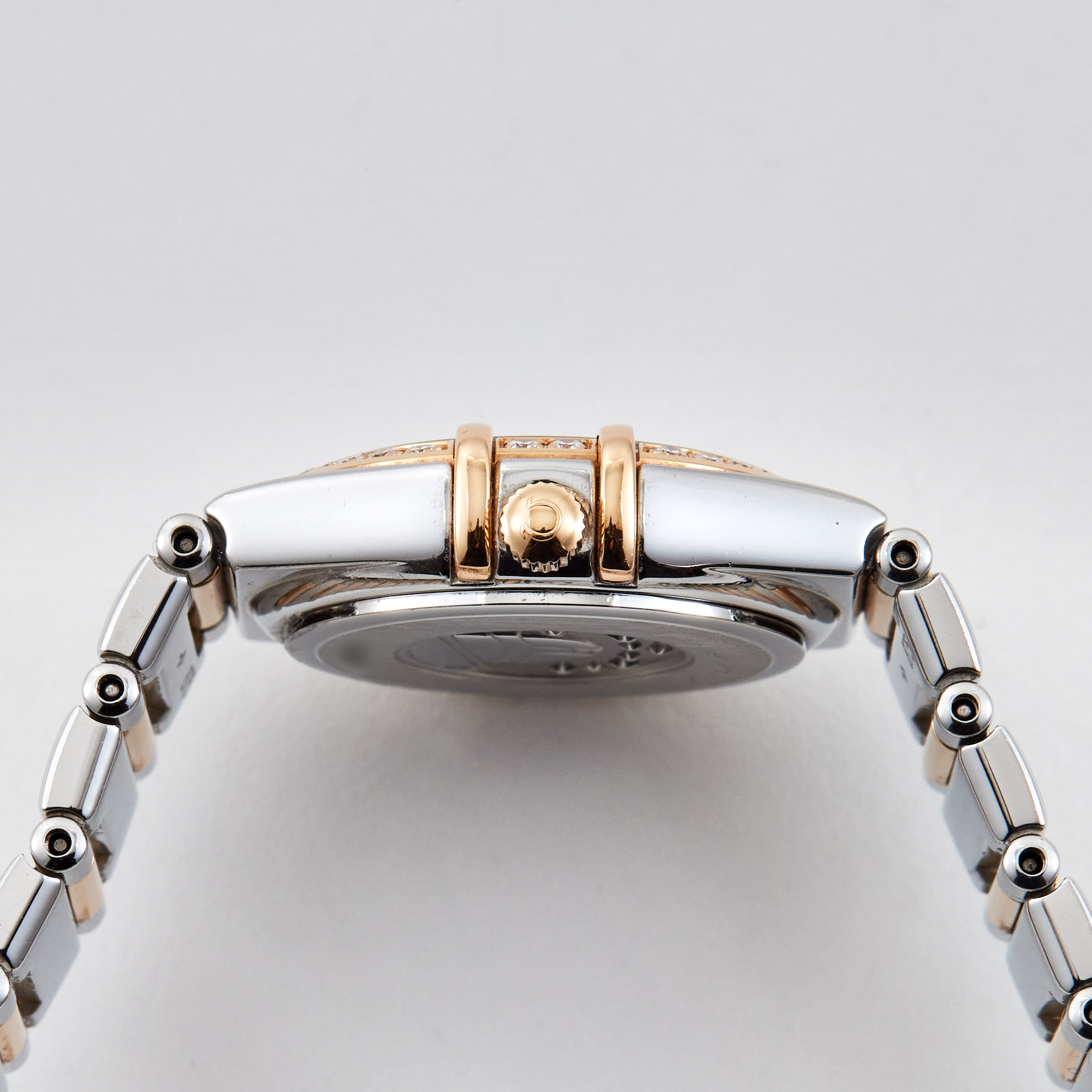 Constellation My Choice Rose Gold & Steel Diamond Blue Dial 22mm Product Image 5