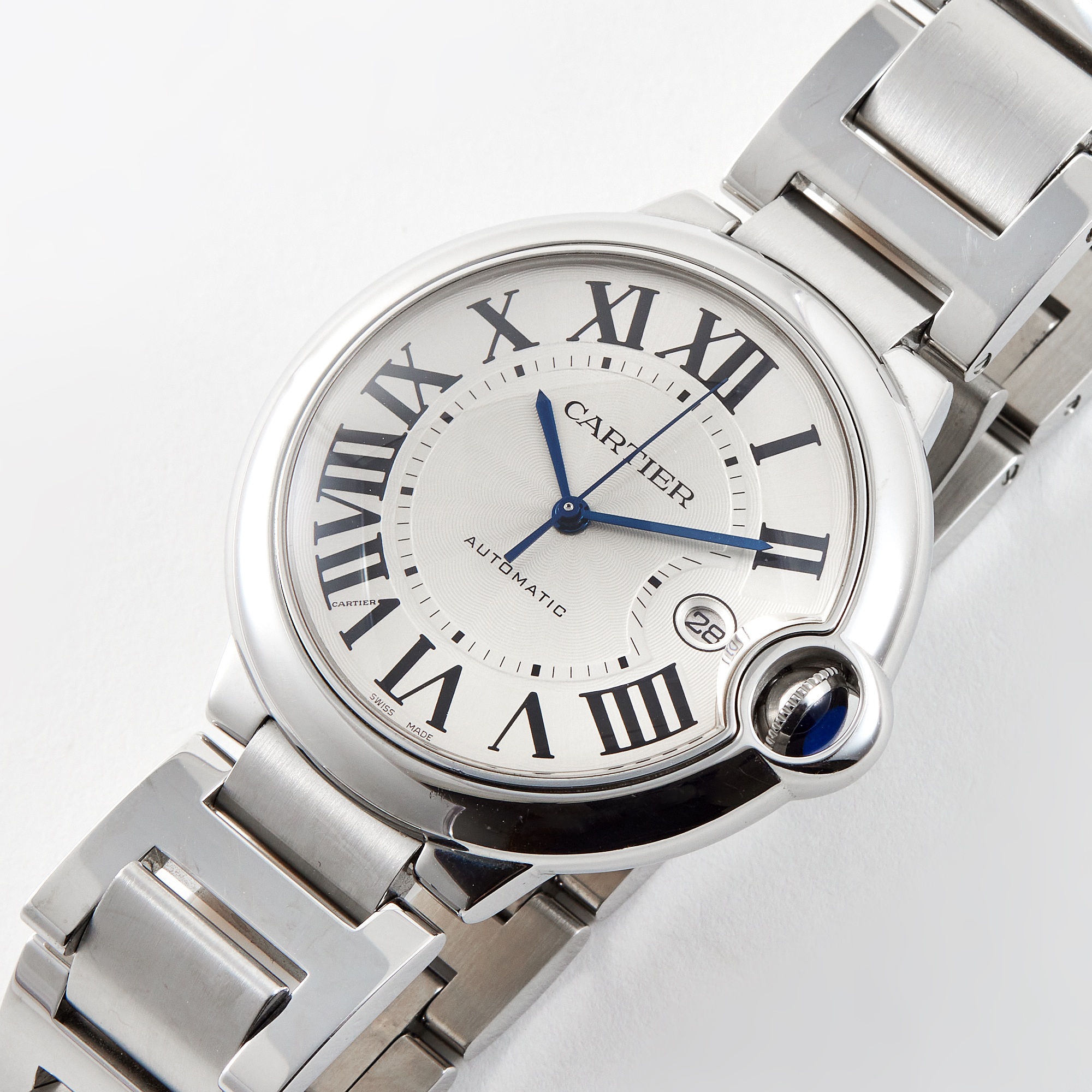 Ballon Bleu de Cartier Steel Silver Dial 42mm Product Image 1