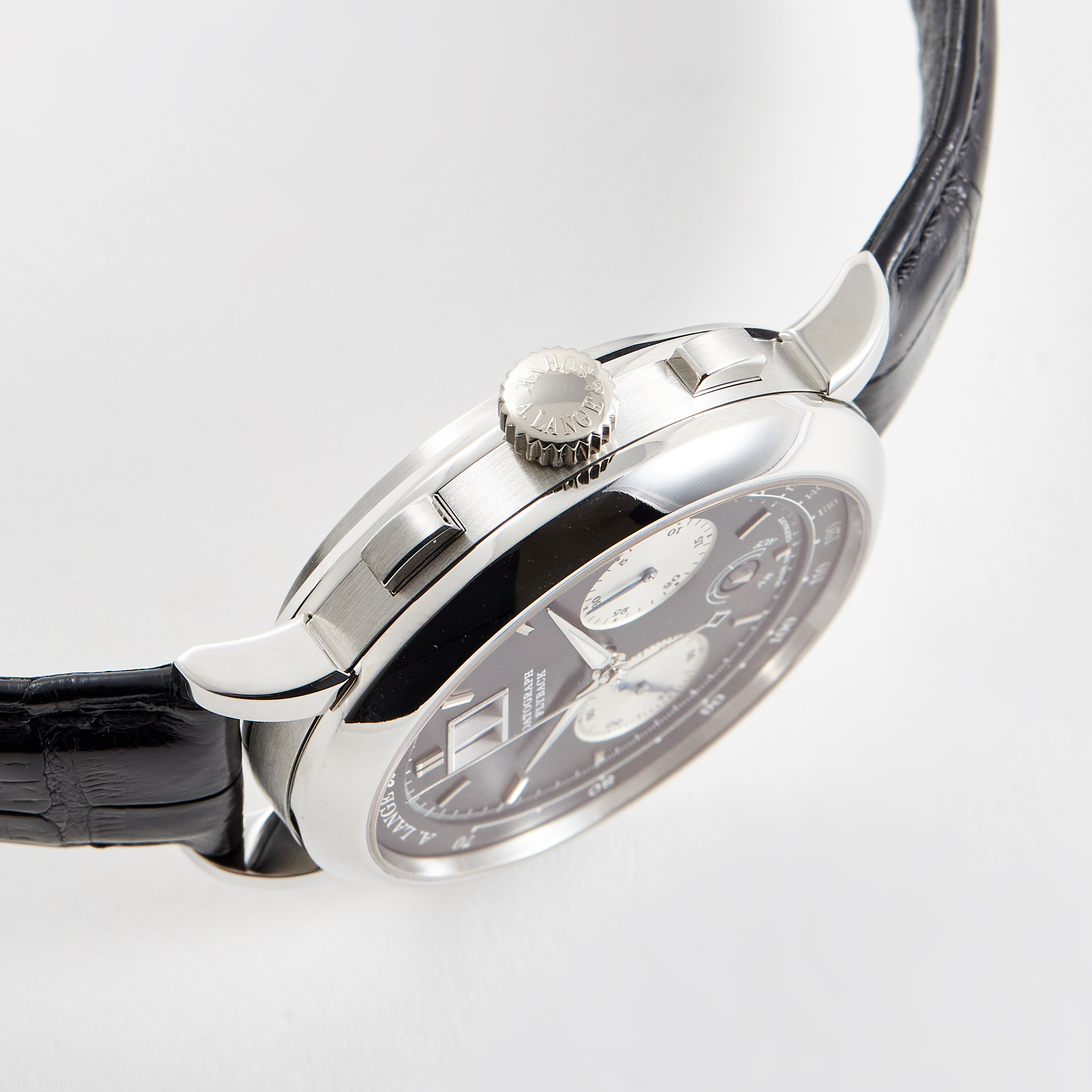Saxonia Datograph Up/Down Platinum Black Dial 41mm Product Image 4