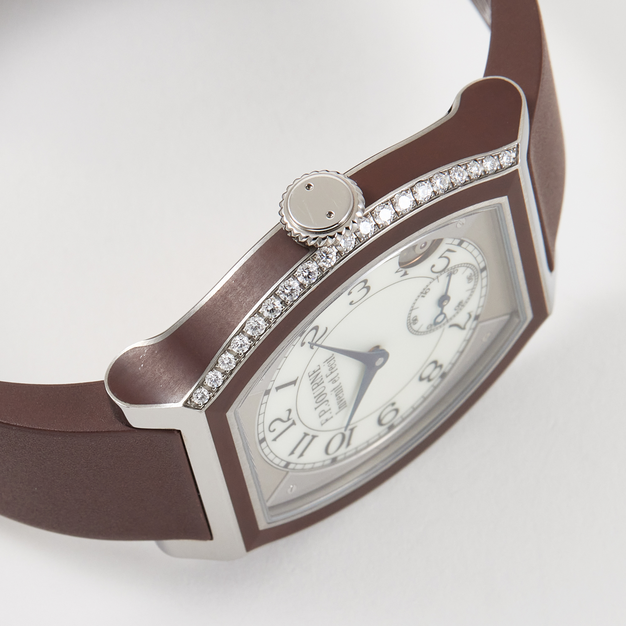 Elegante Titanium White Luminescent Dial 40mm Product Image 4