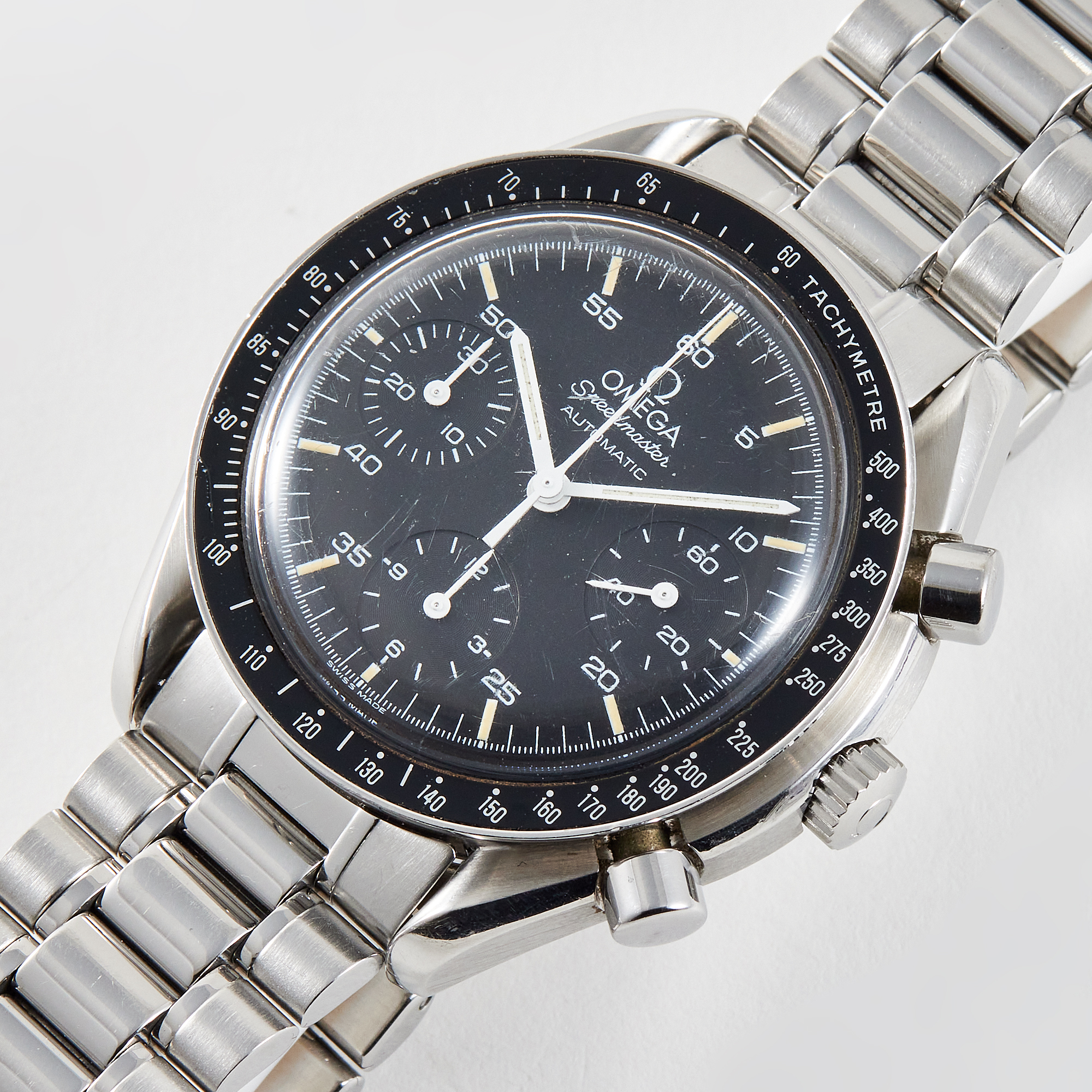 Vintage Speedmaster Reduced Steel Black Dial 39mm Product Image 1