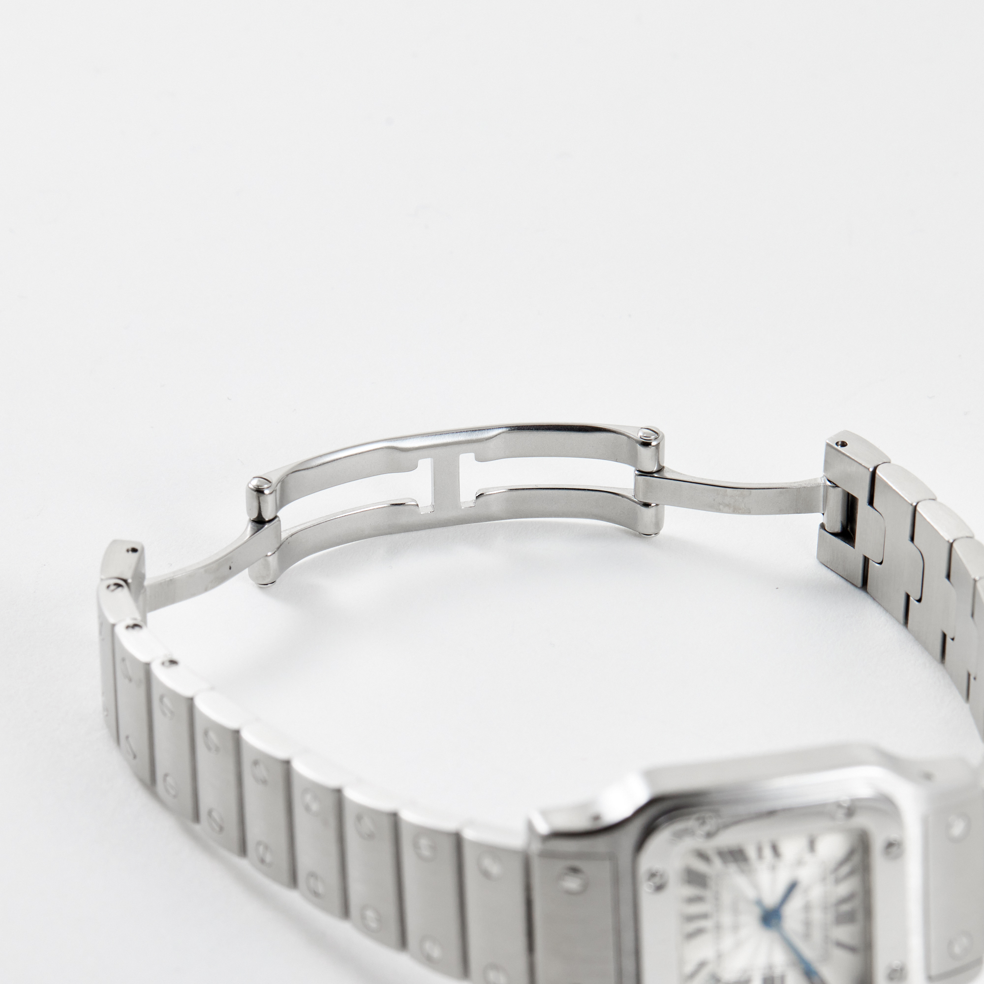 Santos Galbee Steel Silver Dial 24mm Product Image 8