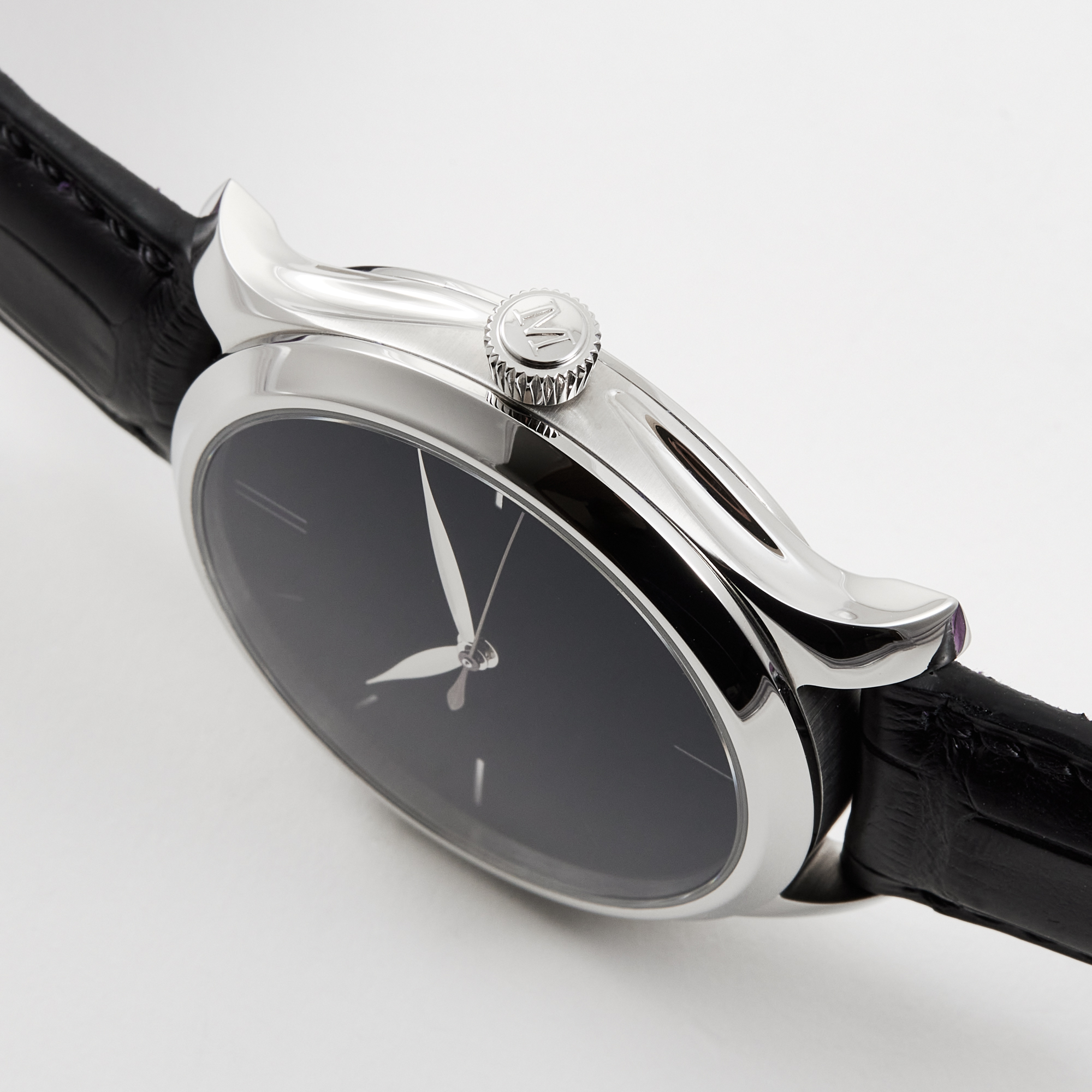 Endeavour Centre Seconds Steel Vantablack Dial 40mm Product Image 3