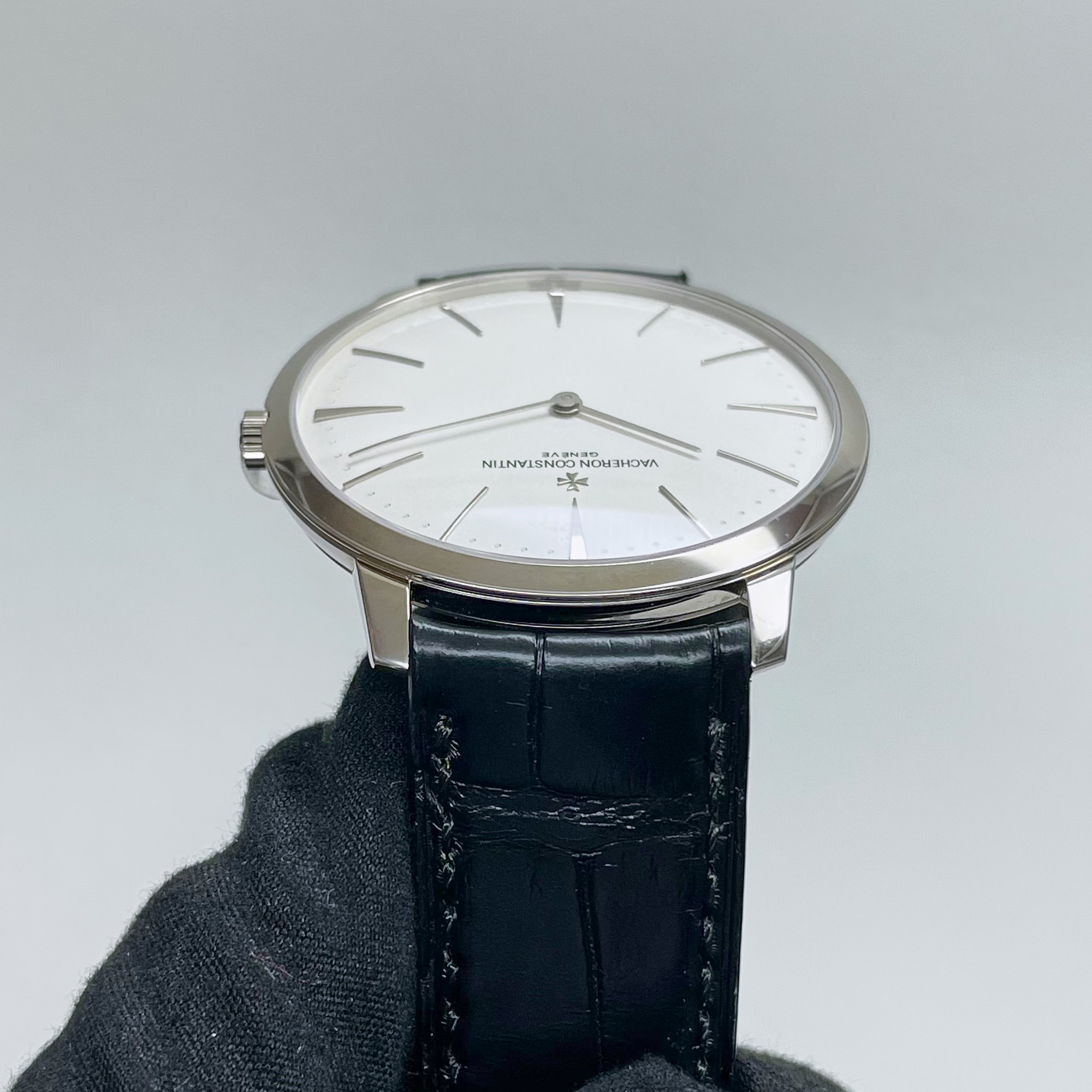 Patrimony Contemporaine White Gold Silver Dial 40mm Product Image 7