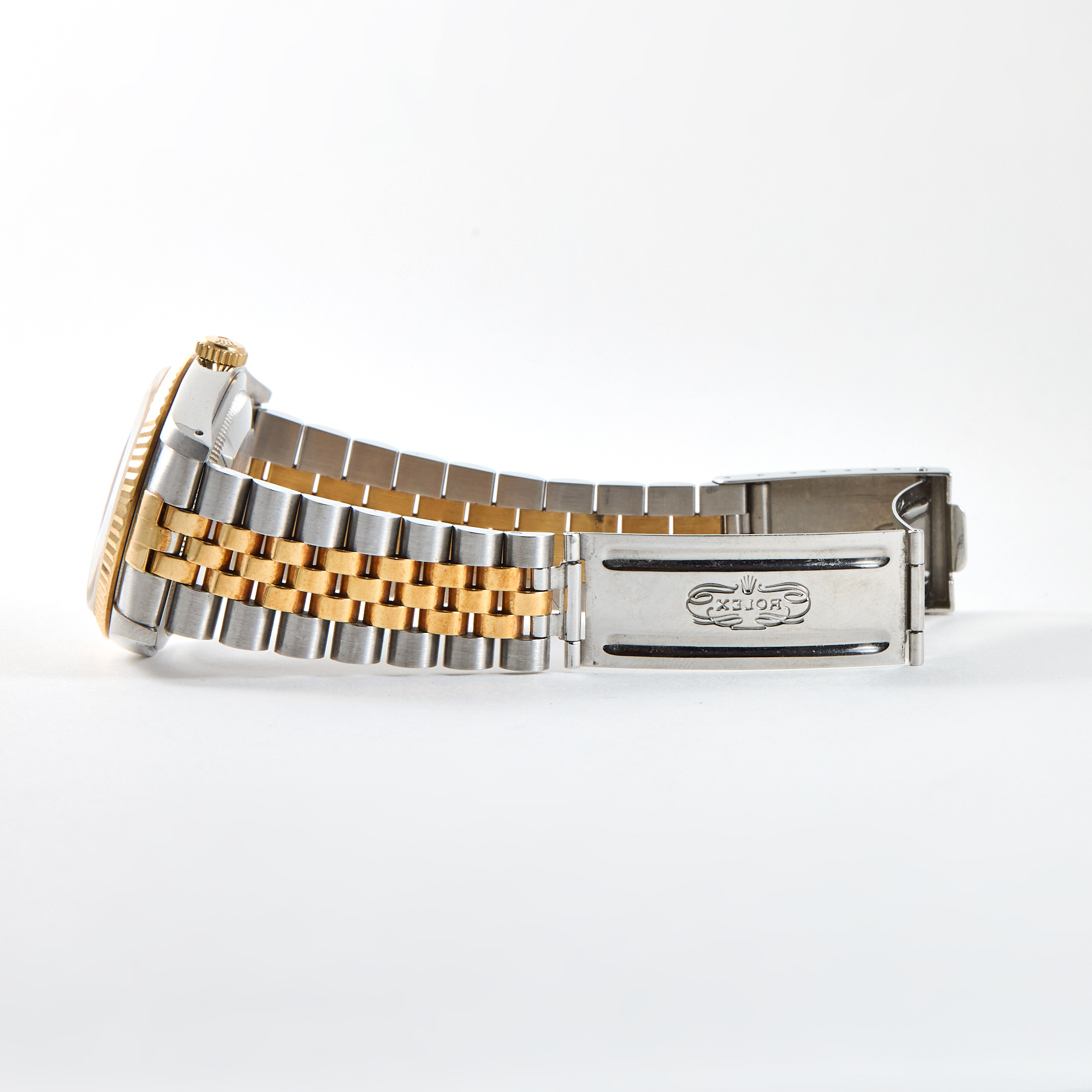 Vintage Datejust Yellow Gold & Steel Jubilee Champagne Dial 36mm Product Image 9