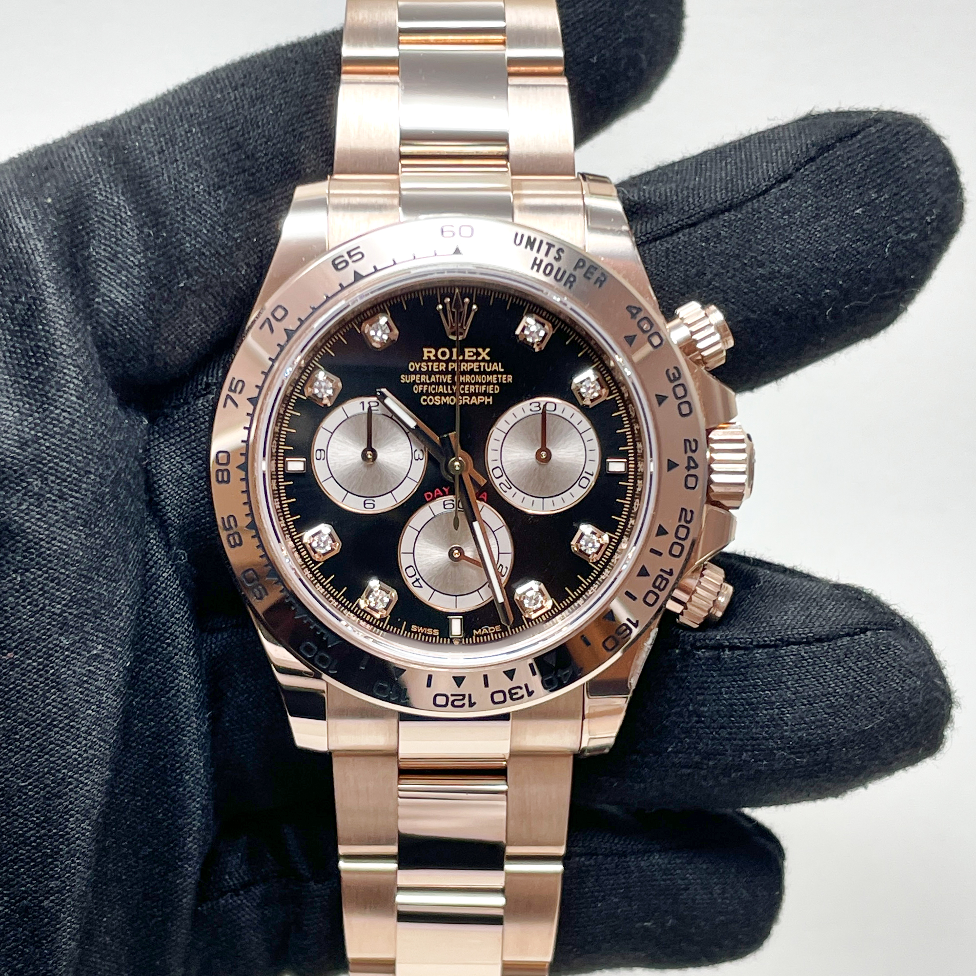 Daytona Rose Gold Black Dial 40mm Product Image 1