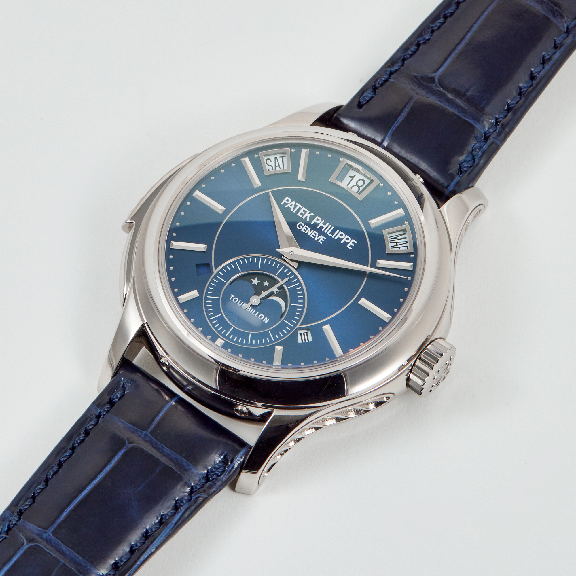 Grand Complications Tourbillon Minute Repeater Perpetual Calendar White Gold Blue Dial 41mm Product Image 1