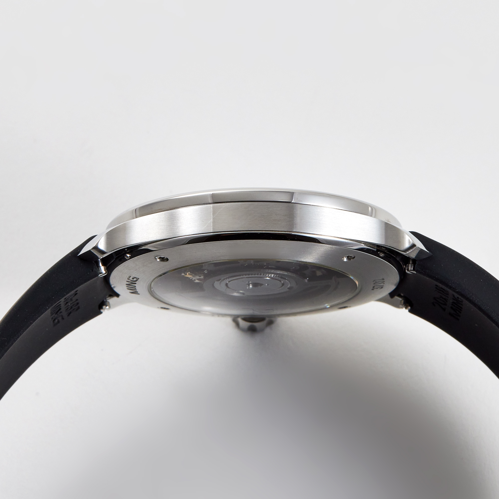37.02 Minimalist Steel Black Dial 38mm Product Image 5