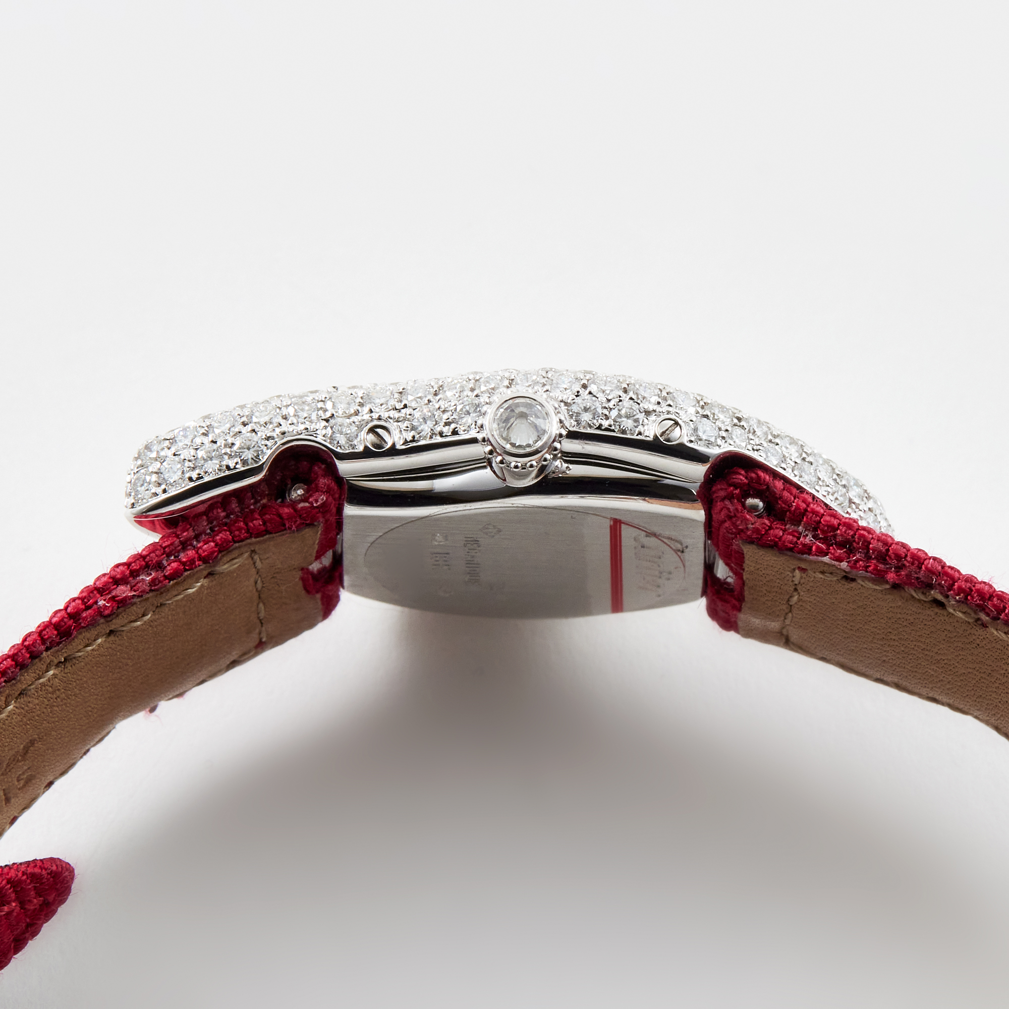 Crash de Cartier White Gold Diamond White Dial 25mm Product Image 5