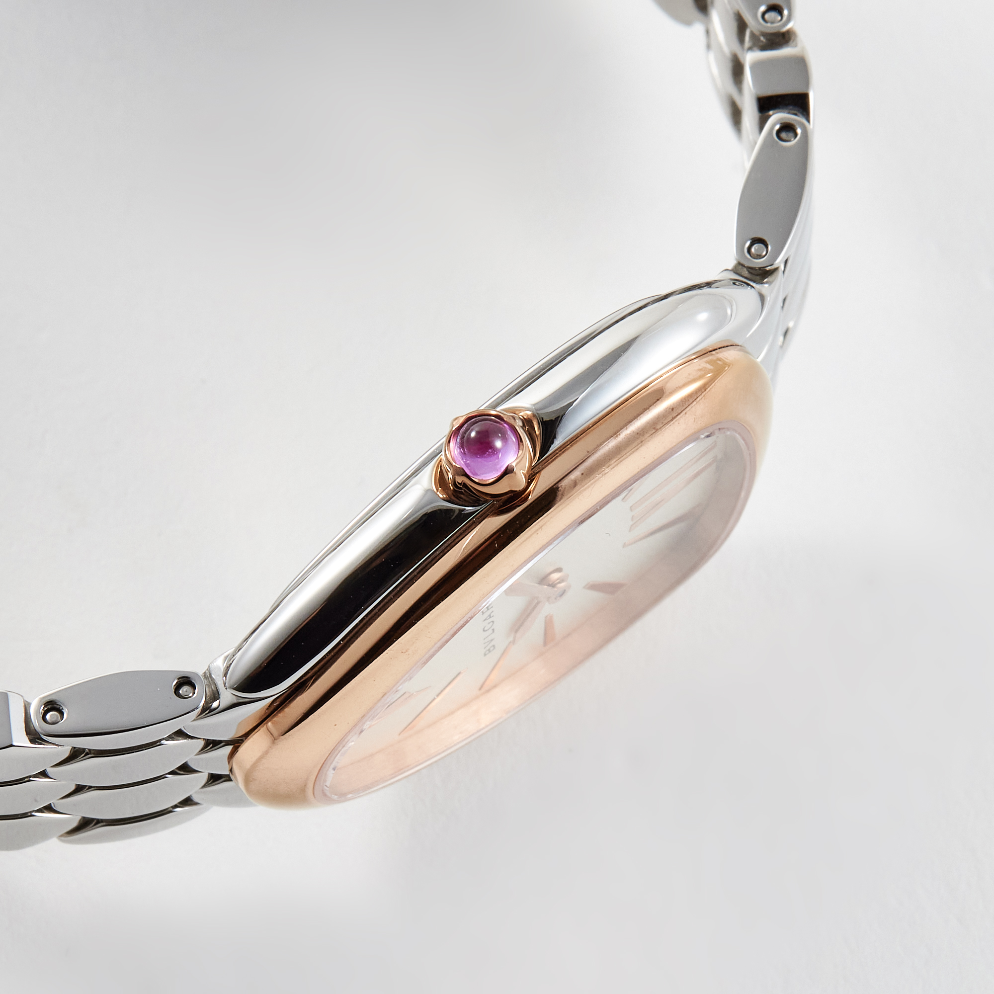 Serpenti Seduttori Rose Gold & Steel White Dial 33mm Product Image 4