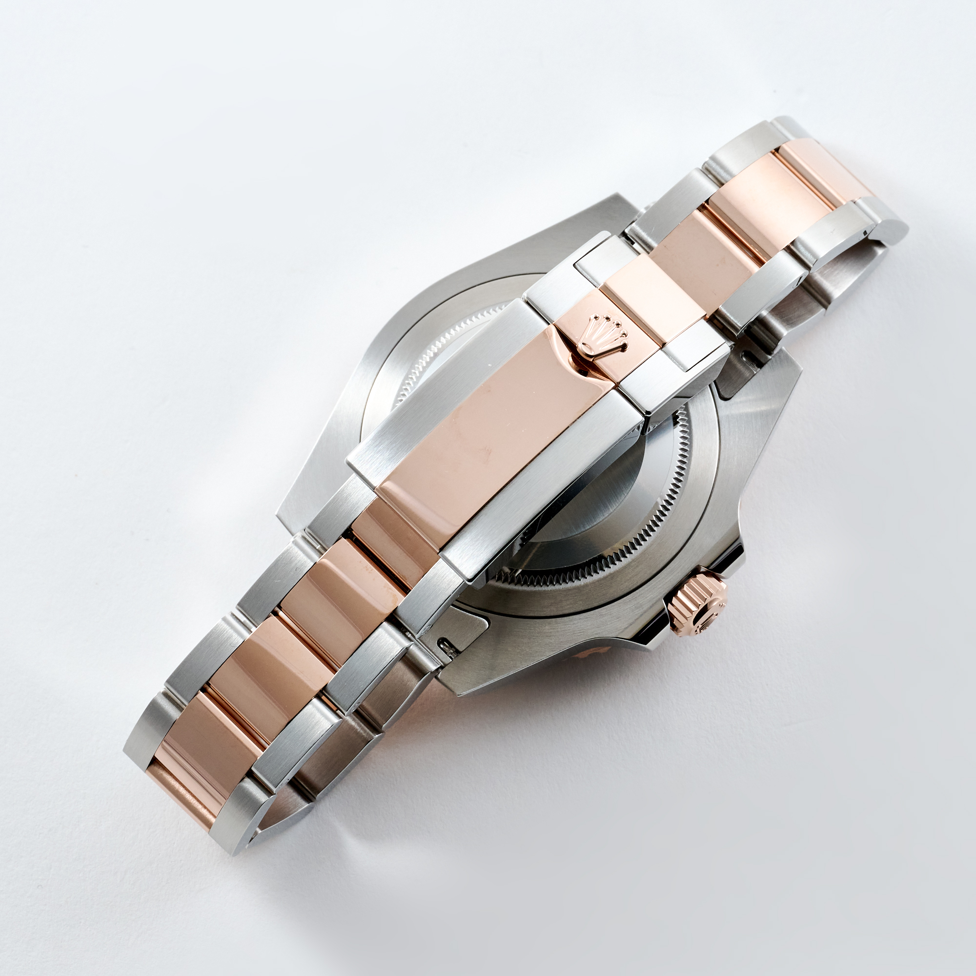 GMT-Master II "Rootbeer" Rose Gold & Steel Black Dial 40mm Product Image 9