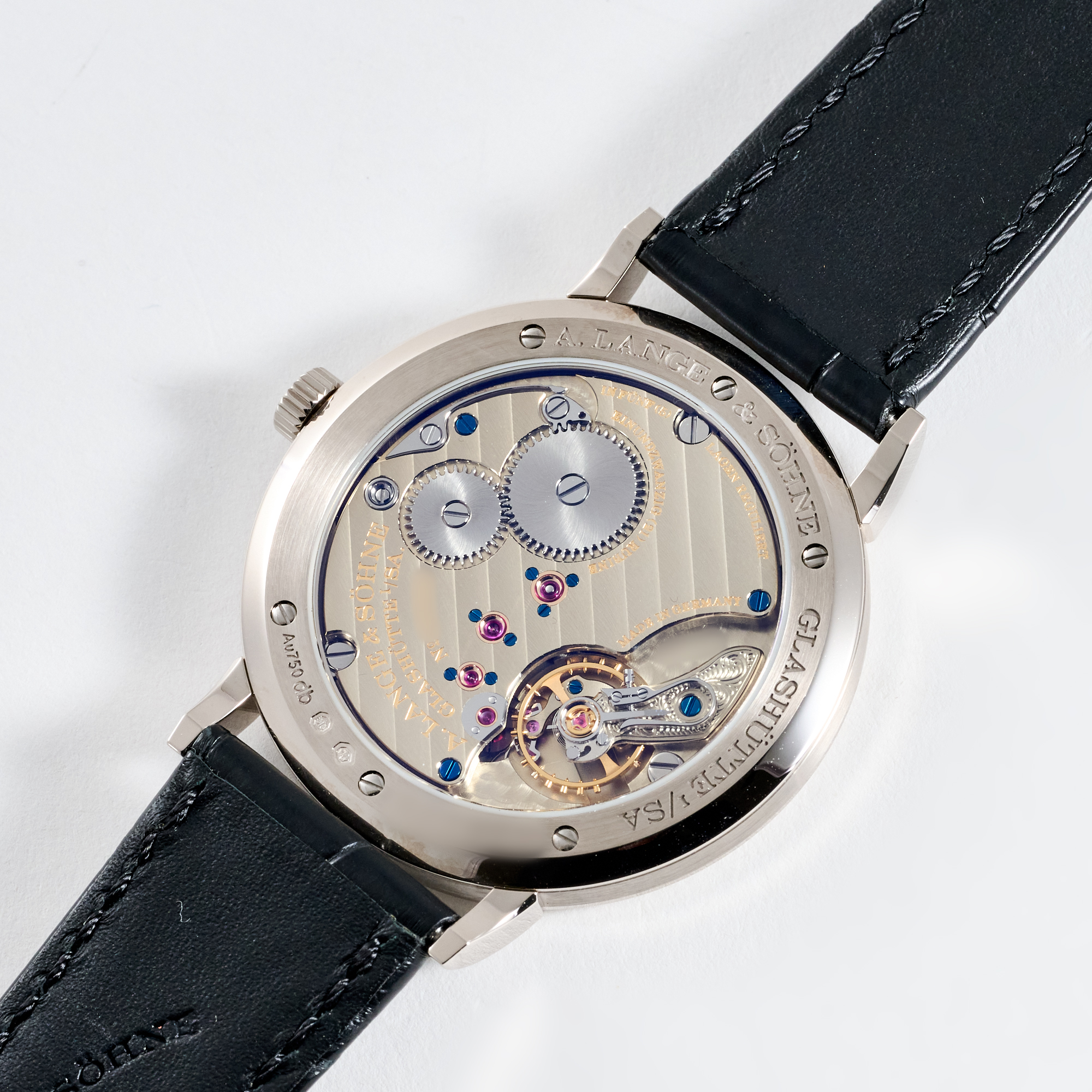 Saxonia Thin White Gold Silver Dial 37mm Product Image 6
