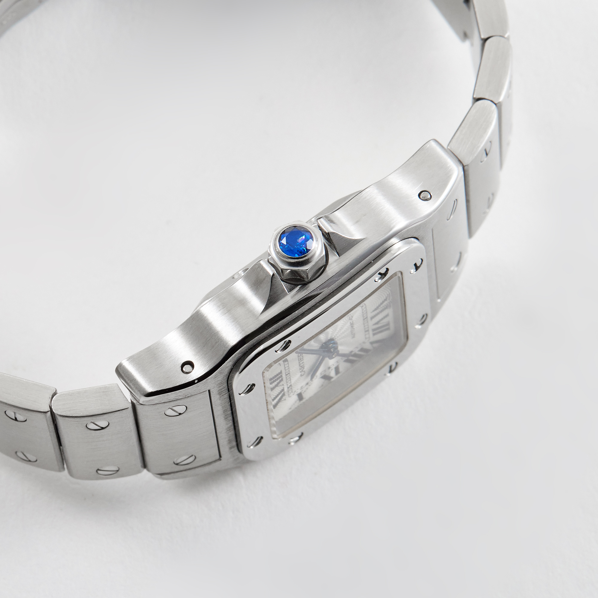 Santos Galbee Steel Silver Dial 24mm Product Image 4