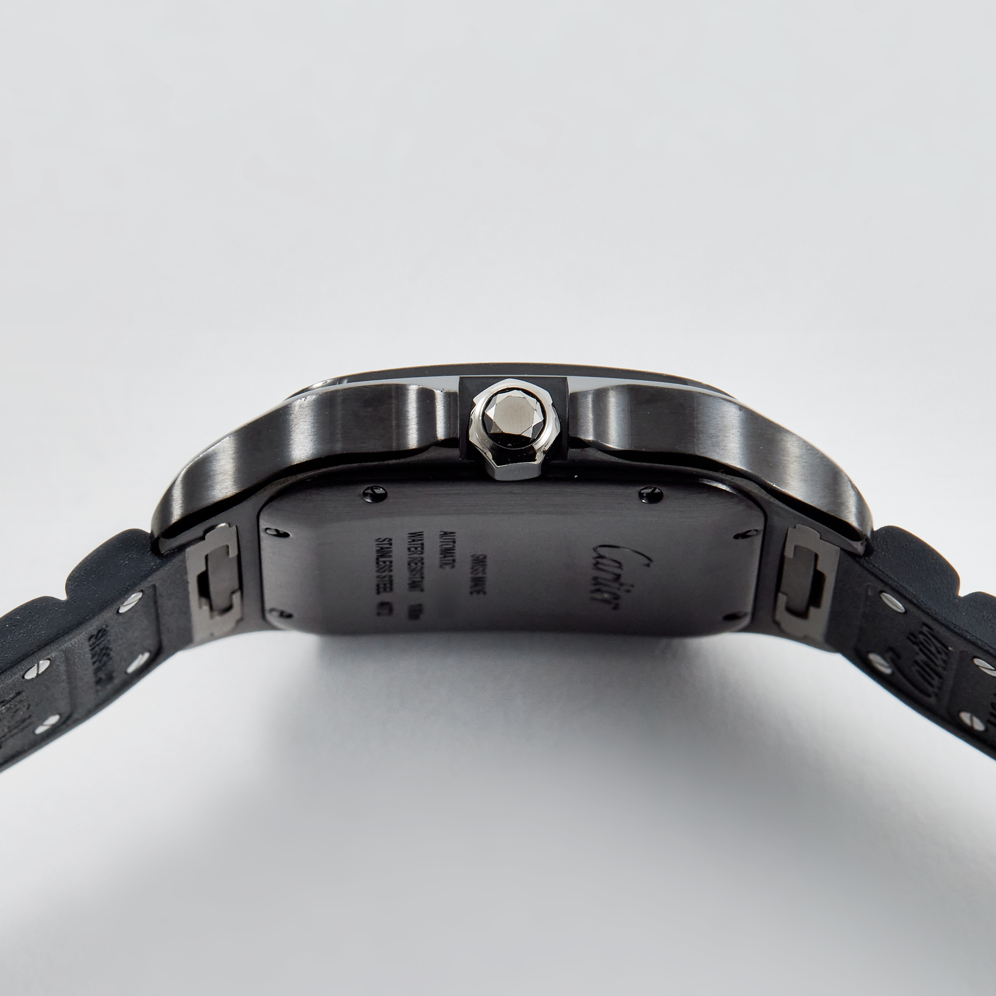 Santos de Cartier Steel Black Dial 39mm Product Image 4
