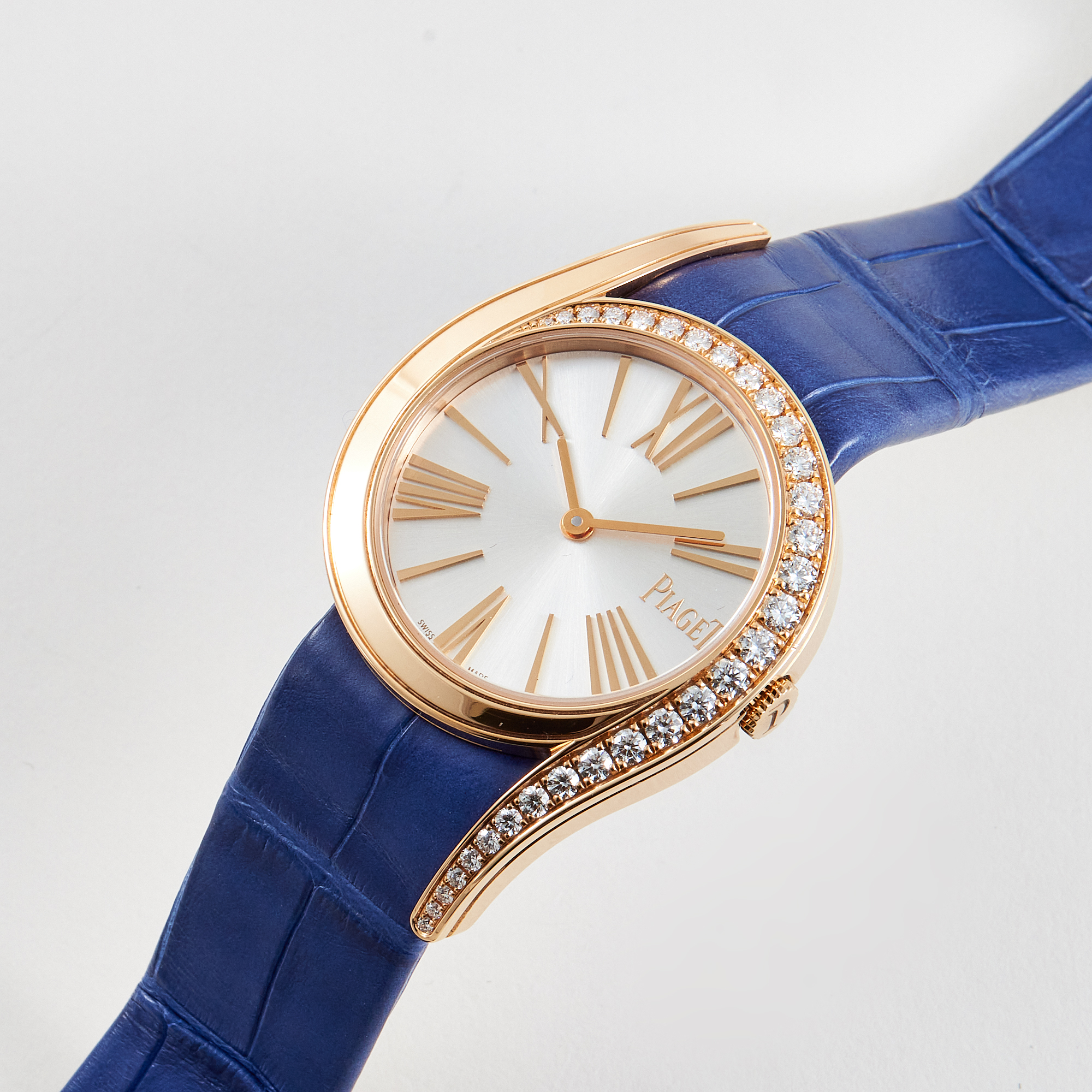 Limelight Gala Rose Gold Diamond Silver Dial 32mm Product Image 1