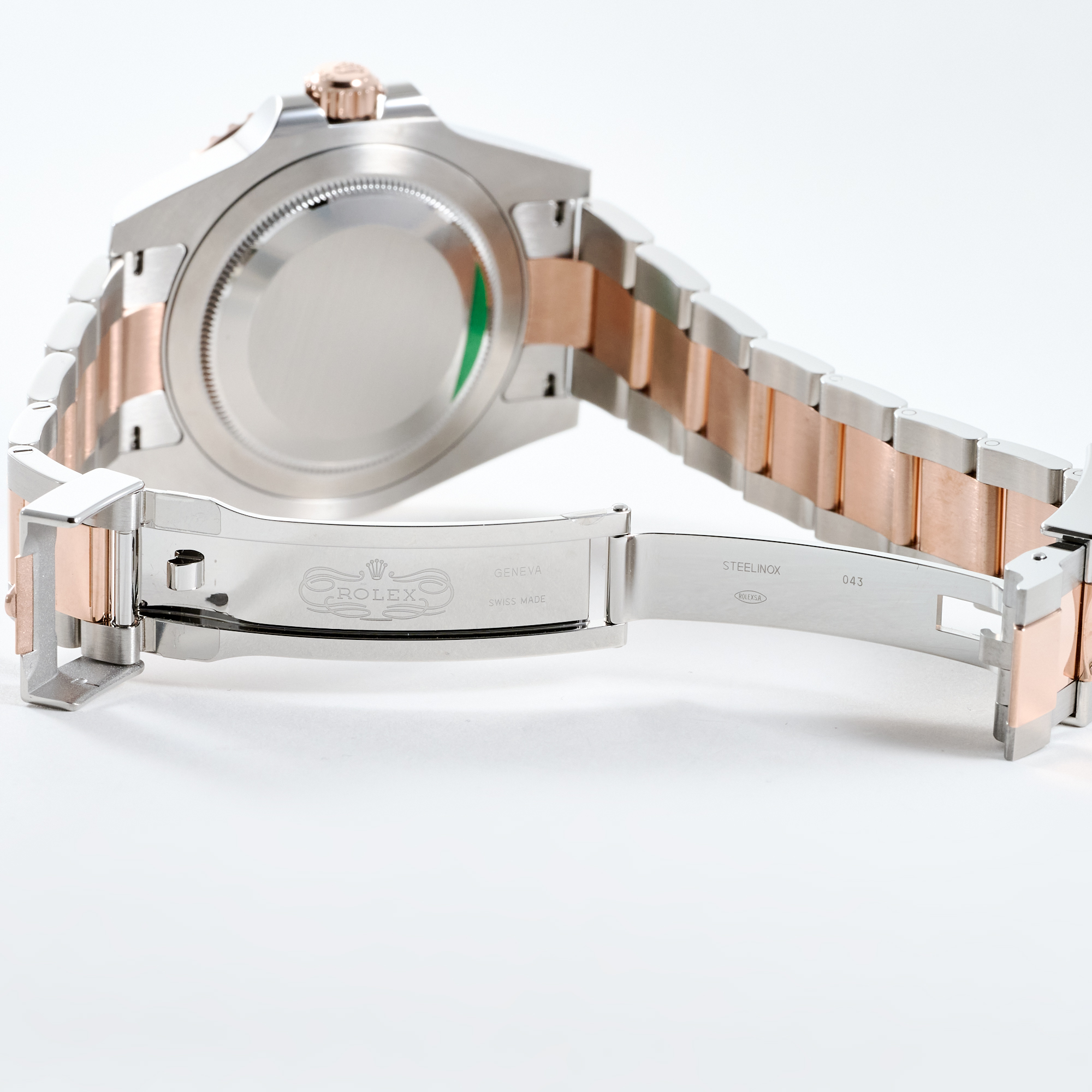 GMT-Master II "Rootbeer" Rose Gold & Steel Black Dial 40mm Product Image 7