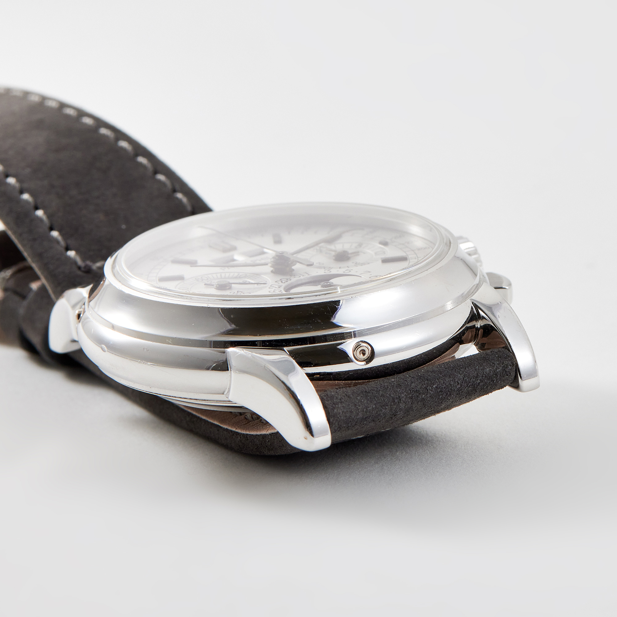 Perpetual Calendar Chronograph White Gold Silver Dial 40mm Product Image 10