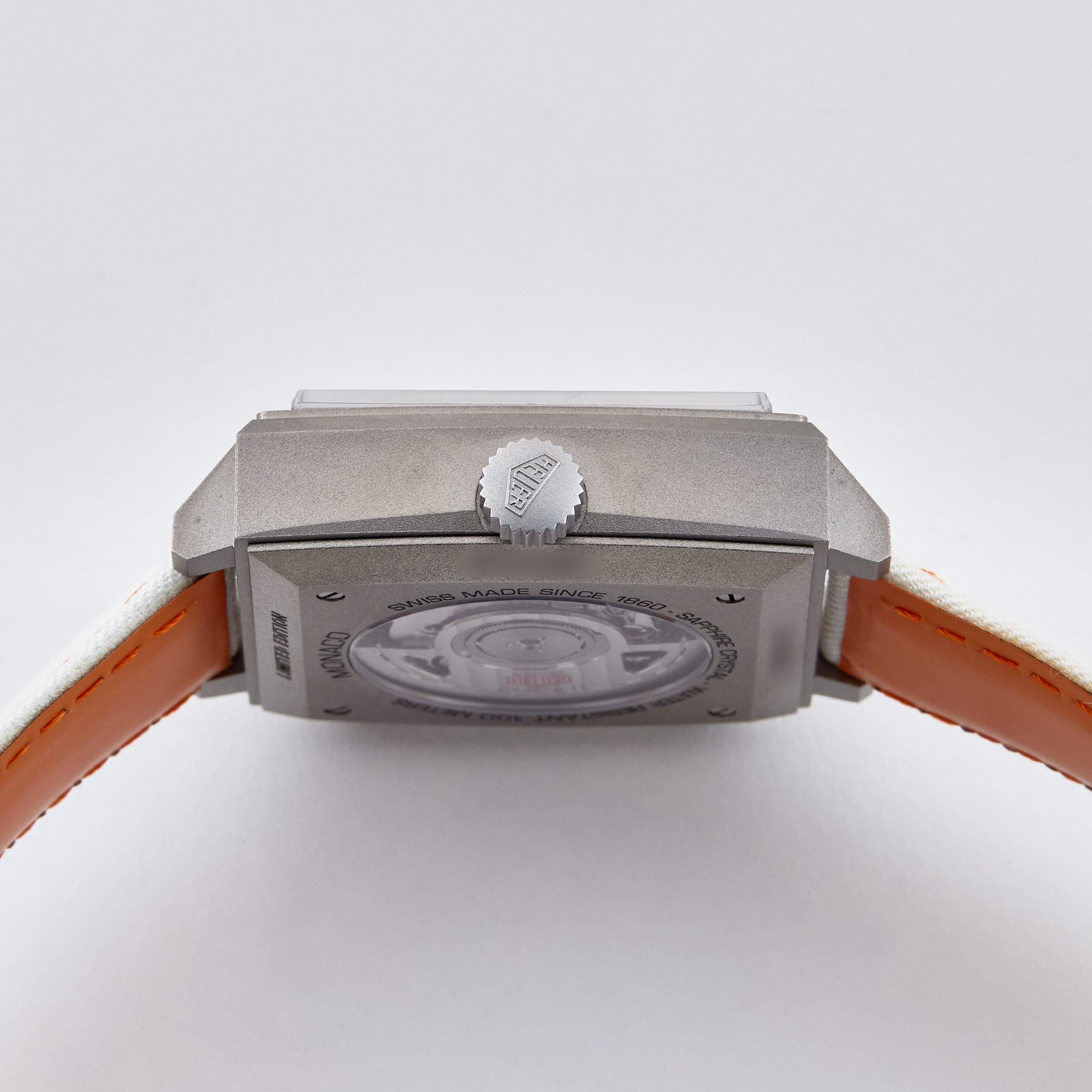 Monaco Chronograph x Gulf Titanium Silver Dial 39mm Product Image 6