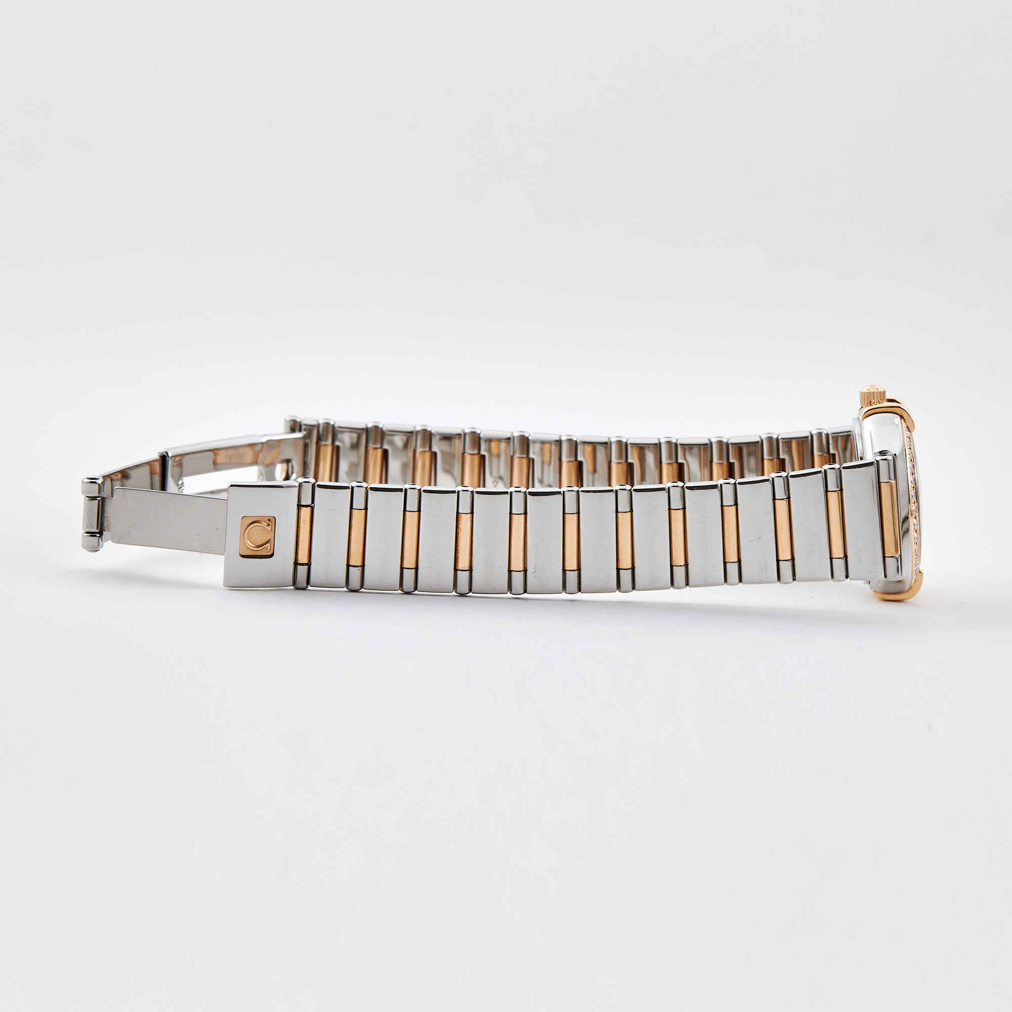 Constellation My Choice Rose Gold & Steel Diamond Blue Dial 22mm Product Image 10