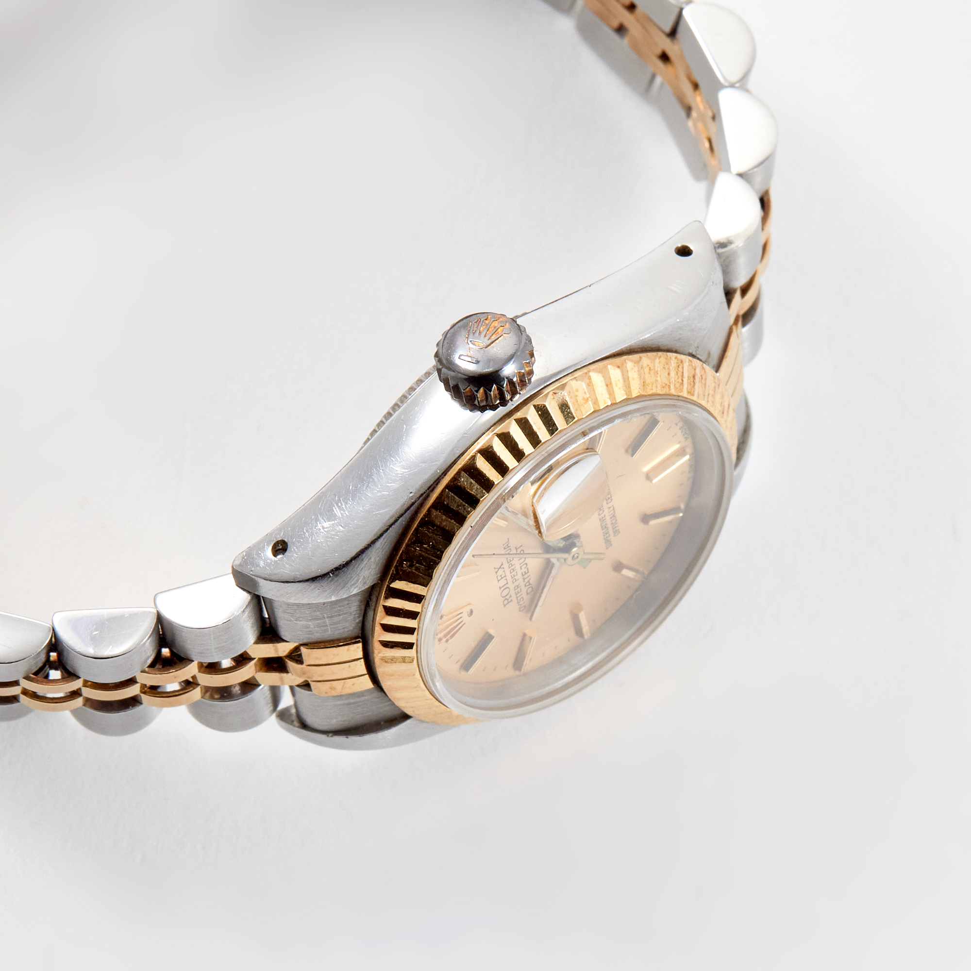 Vintage Lady-Datejust Yellow Gold & Steel Jubilee Champagne Dial 26mm Product Image 3