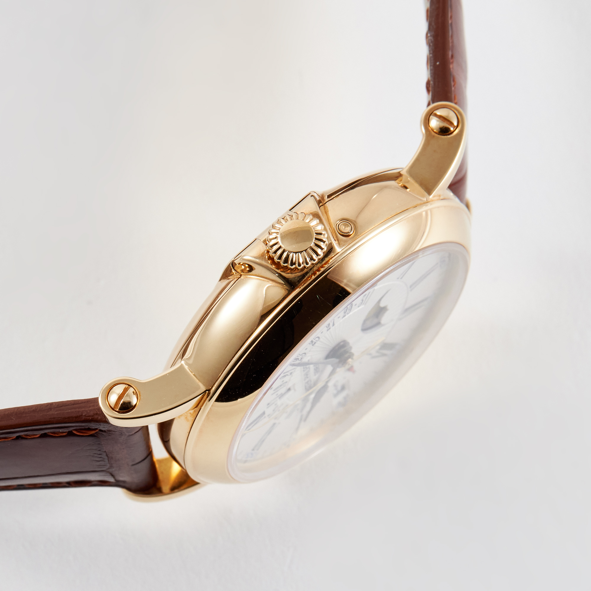 Perpetual Calendar Retrograde Date Yellow Gold White Dial 38mm Product Image 4