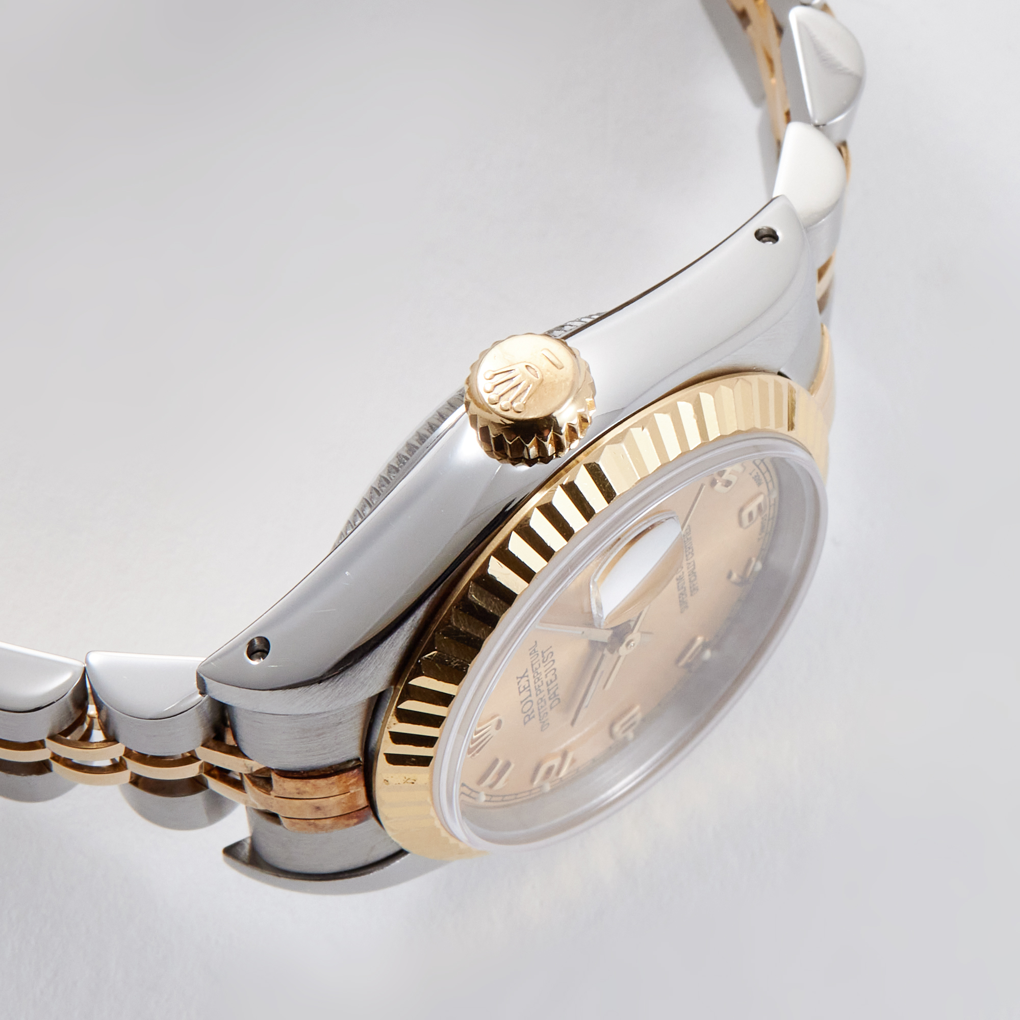 Vintage Datejust Yellow Gold & Steel Jubilee Champagne Arabic Dial 26mm Product Image 4