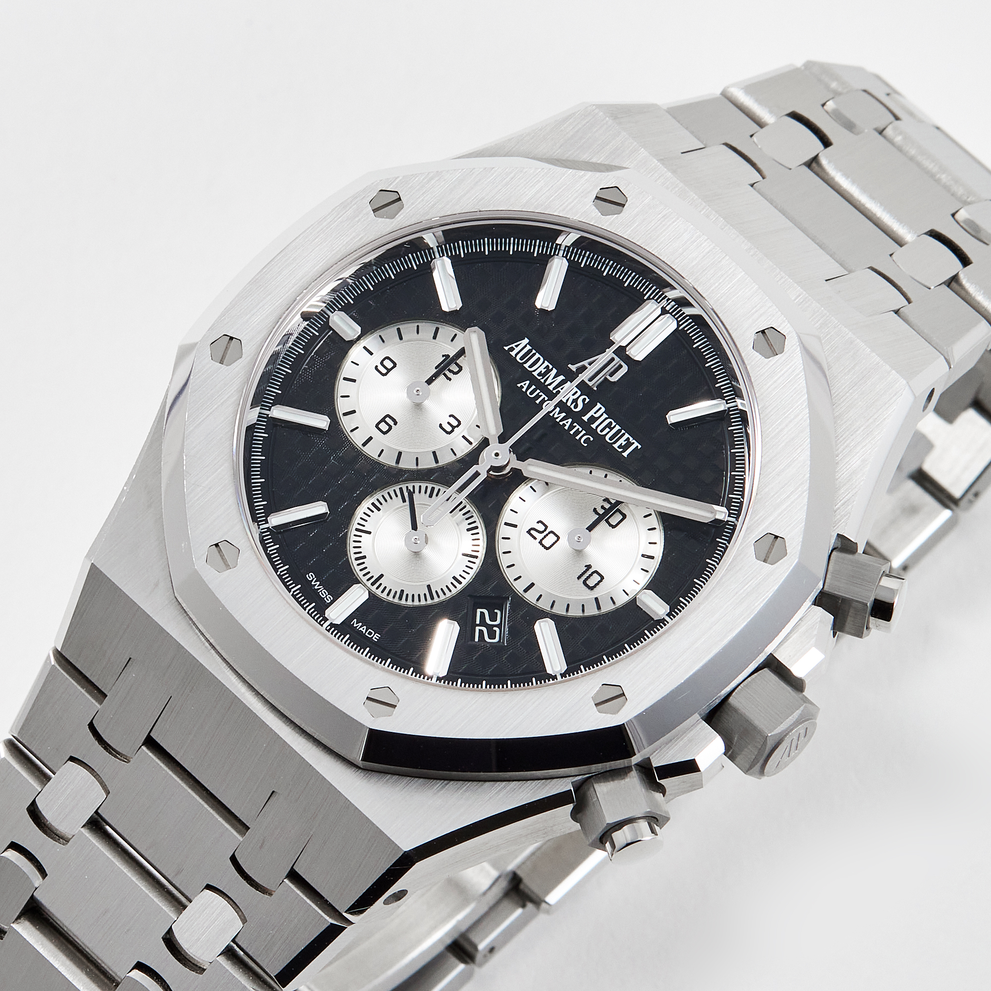 Royal Oak Selfwinding Chronograph Steel Black Dial 41mm Product Image 1