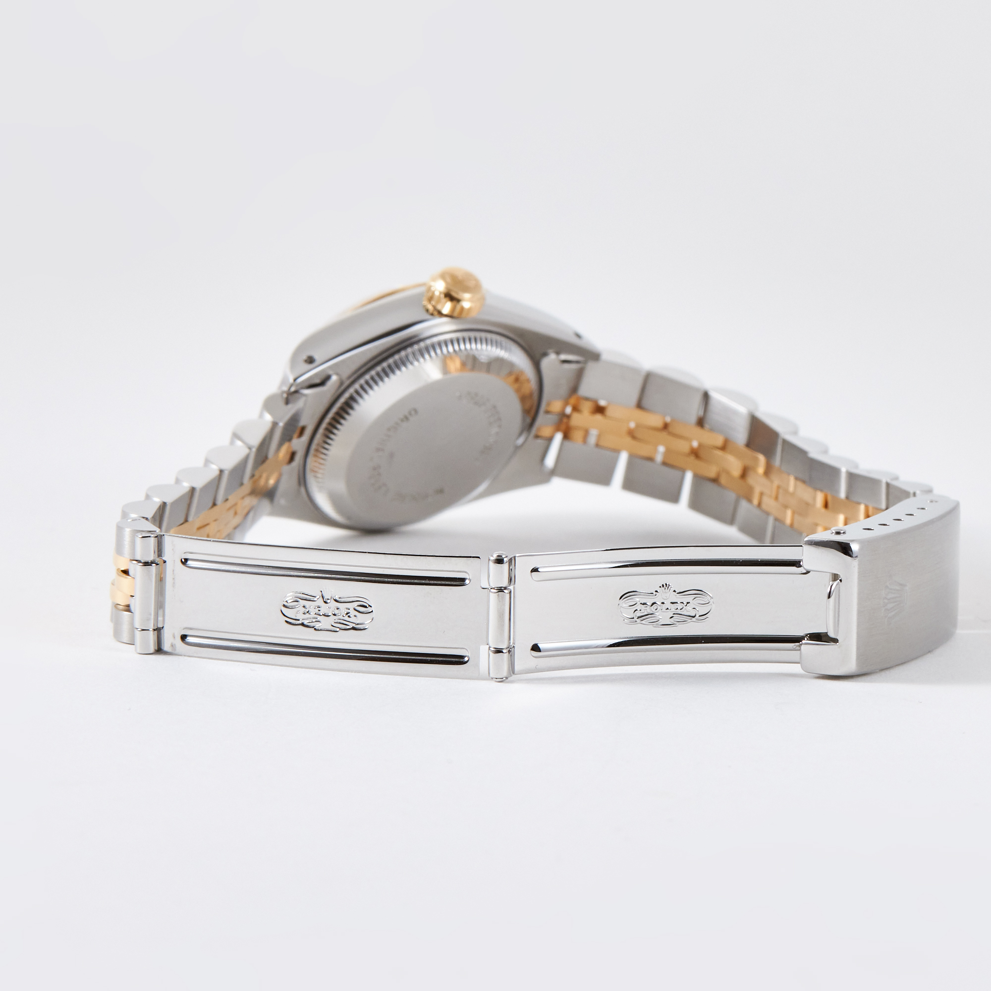 Vintage Datejust Yellow Gold & Steel Jubilee Champagne Arabic Dial 26mm Product Image 8