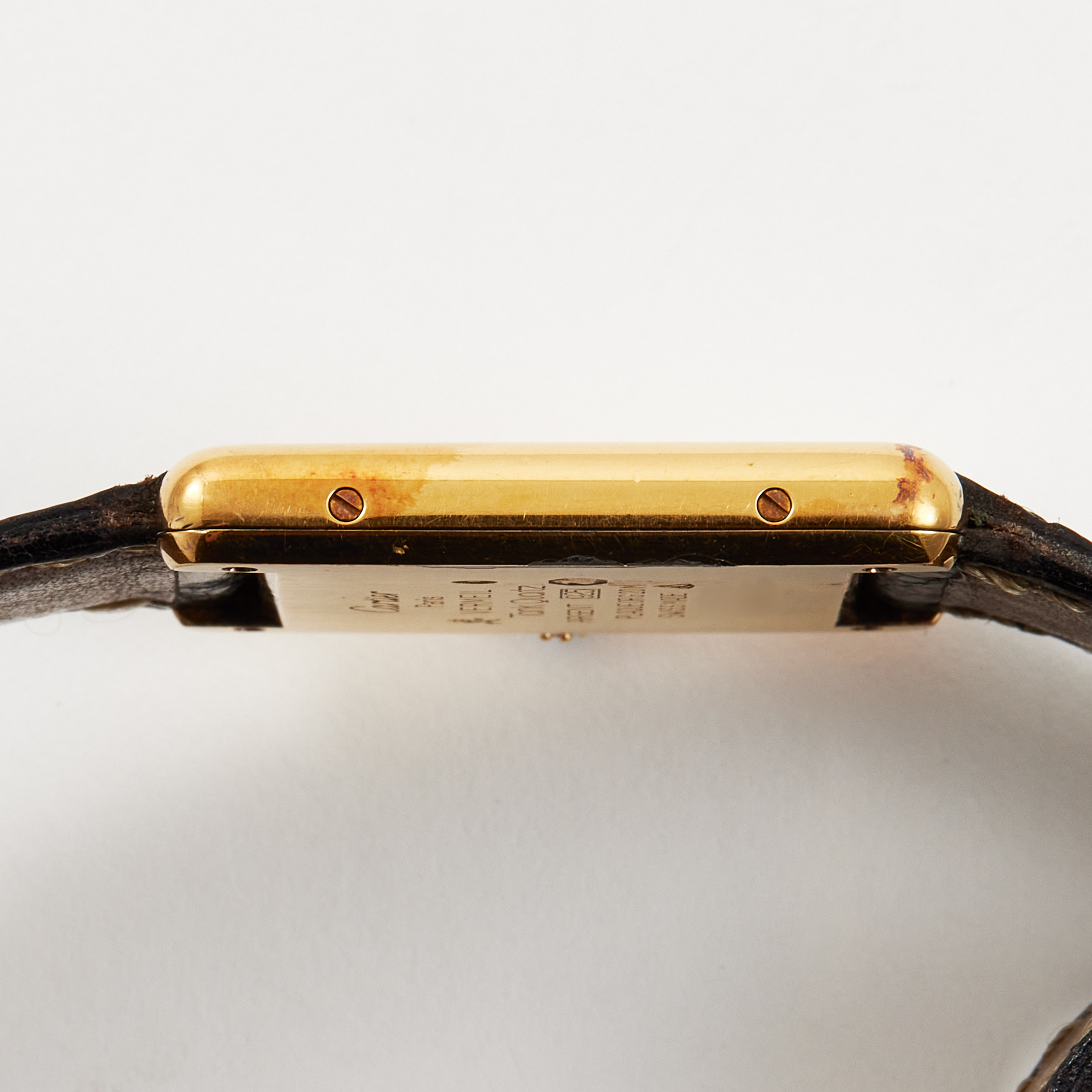 Tank Vermeil Gold Plated Black Dial 20mm Product Image 6